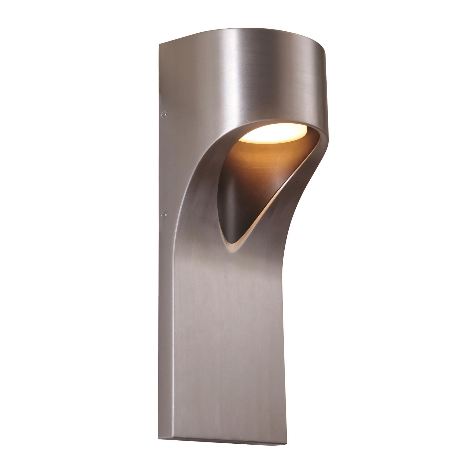 Shown in Satin Aluminum finish and 0.0 glass and 0.0 shade