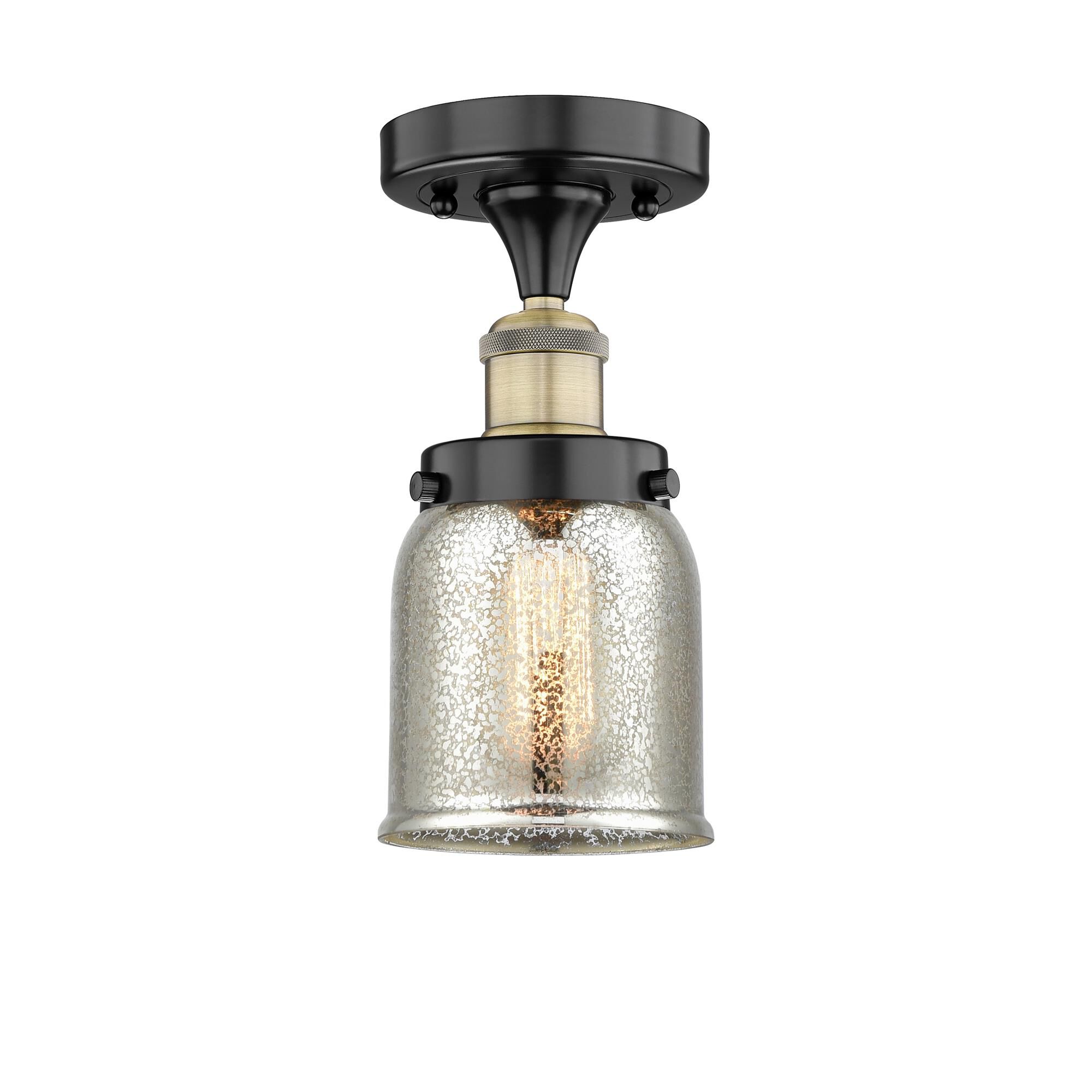 Bruno Marashlian Bell 6 Inch 1 Light Semi Flush Mount by Innovations Lighting