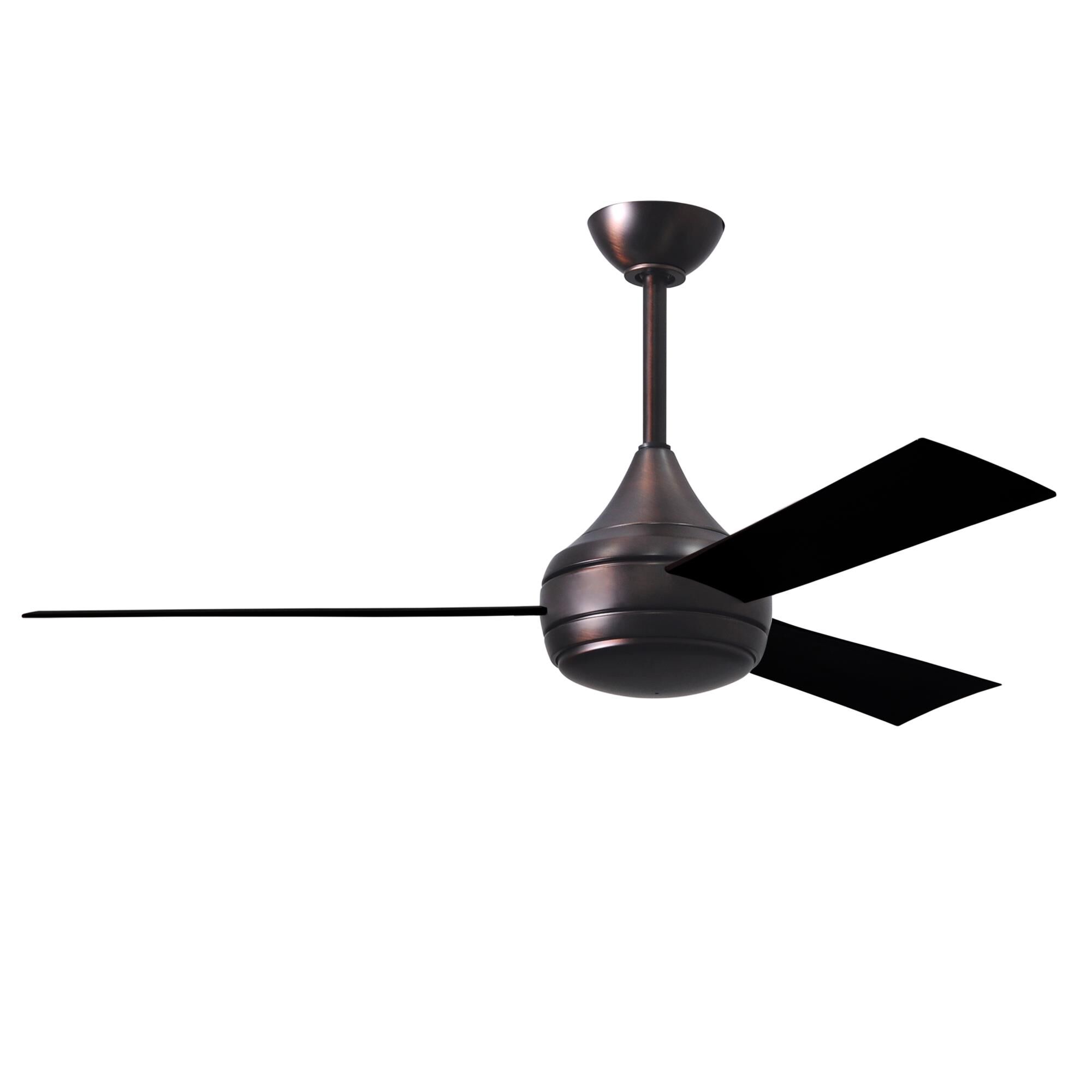 Donaire Outdoor Coastal Wet Rated 52 Inch Ceiling Fan with Light Kit by Matthews Fan Company