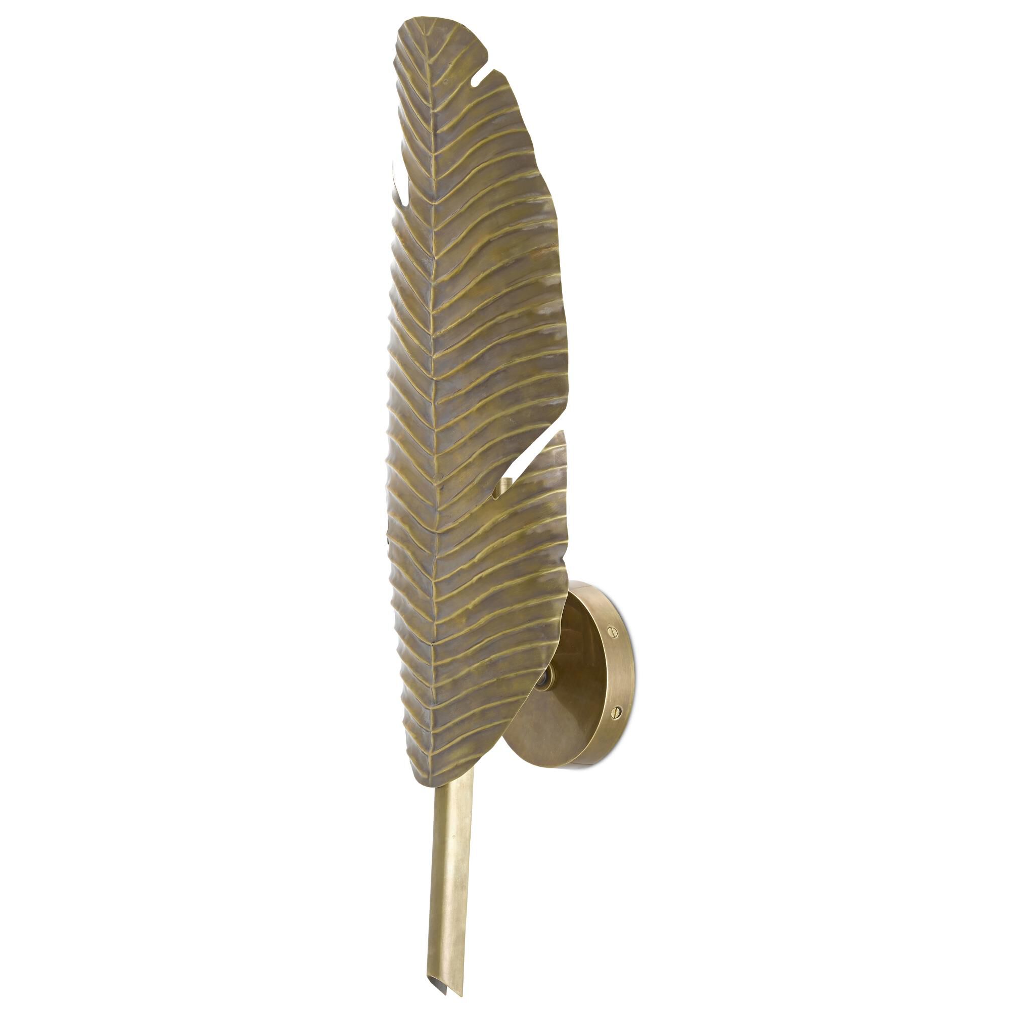 Tropical 27 Inch Wall Sconce by Currey and Company