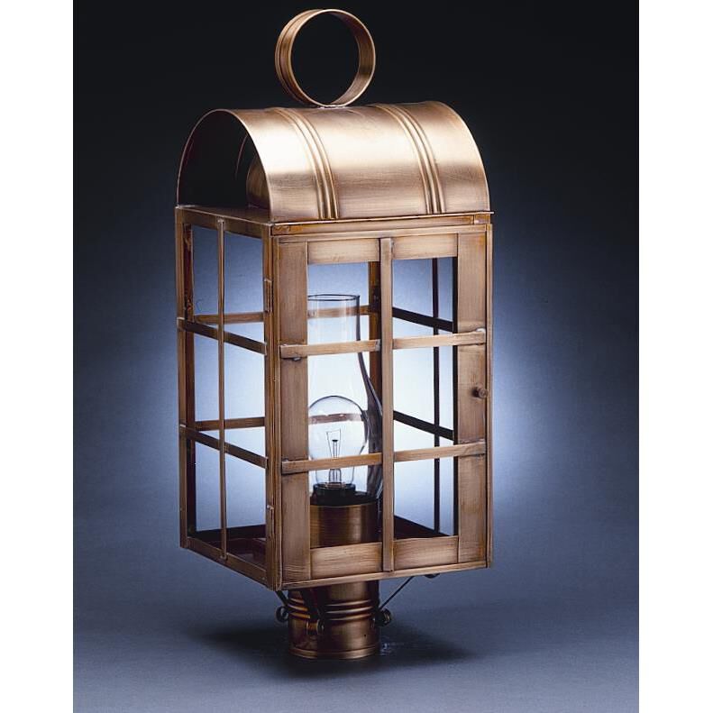 Northeast Lantern Adams 22 Inch Tall Outdoor Post Lamp