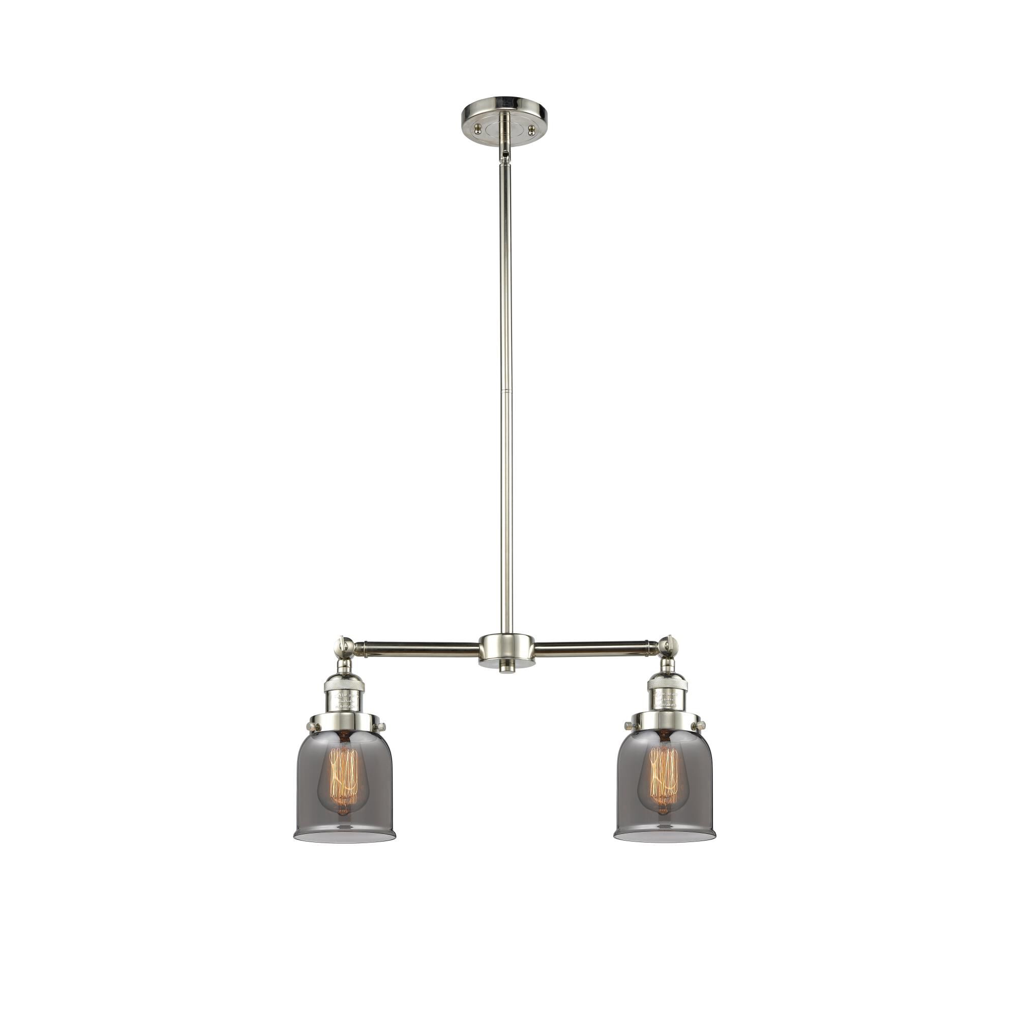 Bruno Marashlian Small Bell 21 Inch 2 Light Mini Chandelier by Innovations Lighting