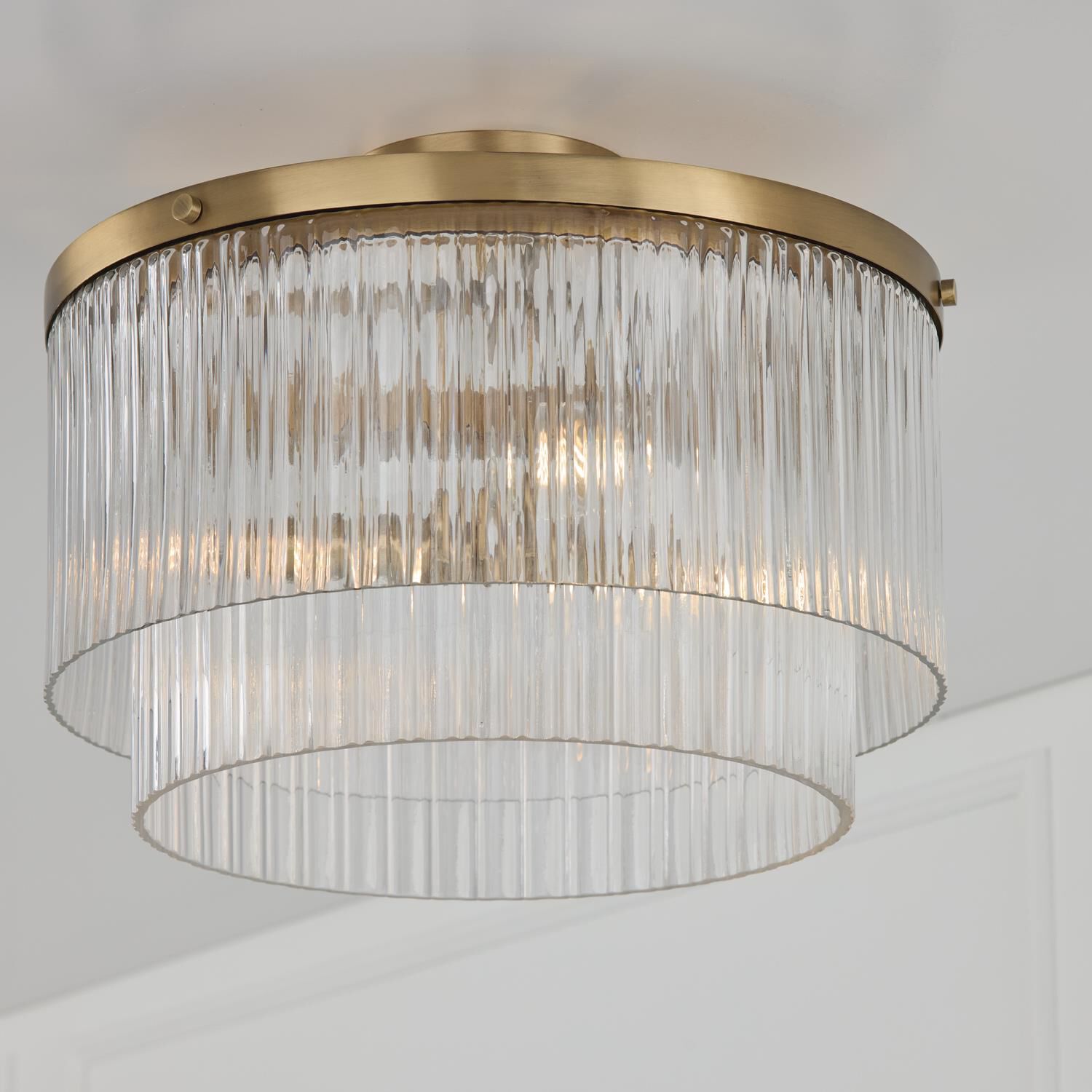 Vaughn 16 Inch Semi Flush Mount by Capital Lighting Fixture Company