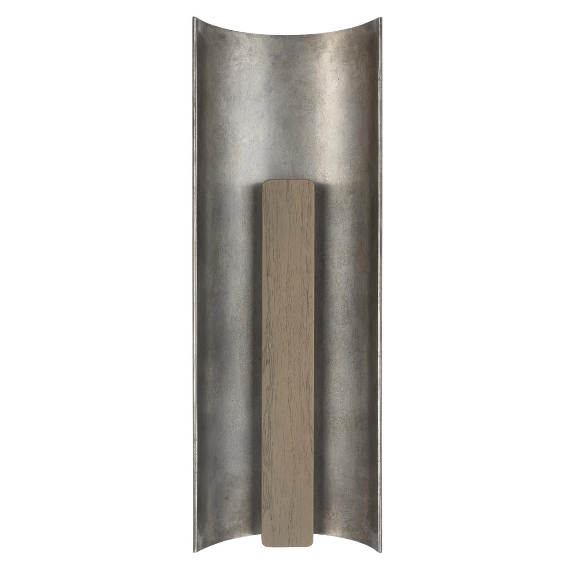 Shown in Mottled Pewter And Warm Walnut finish