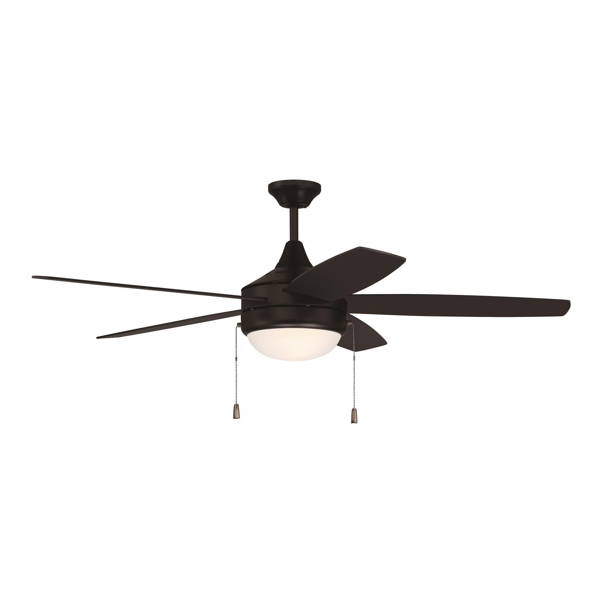 Phaze 52 Inch 5 Blade Ceiling Fan with Light Kit,