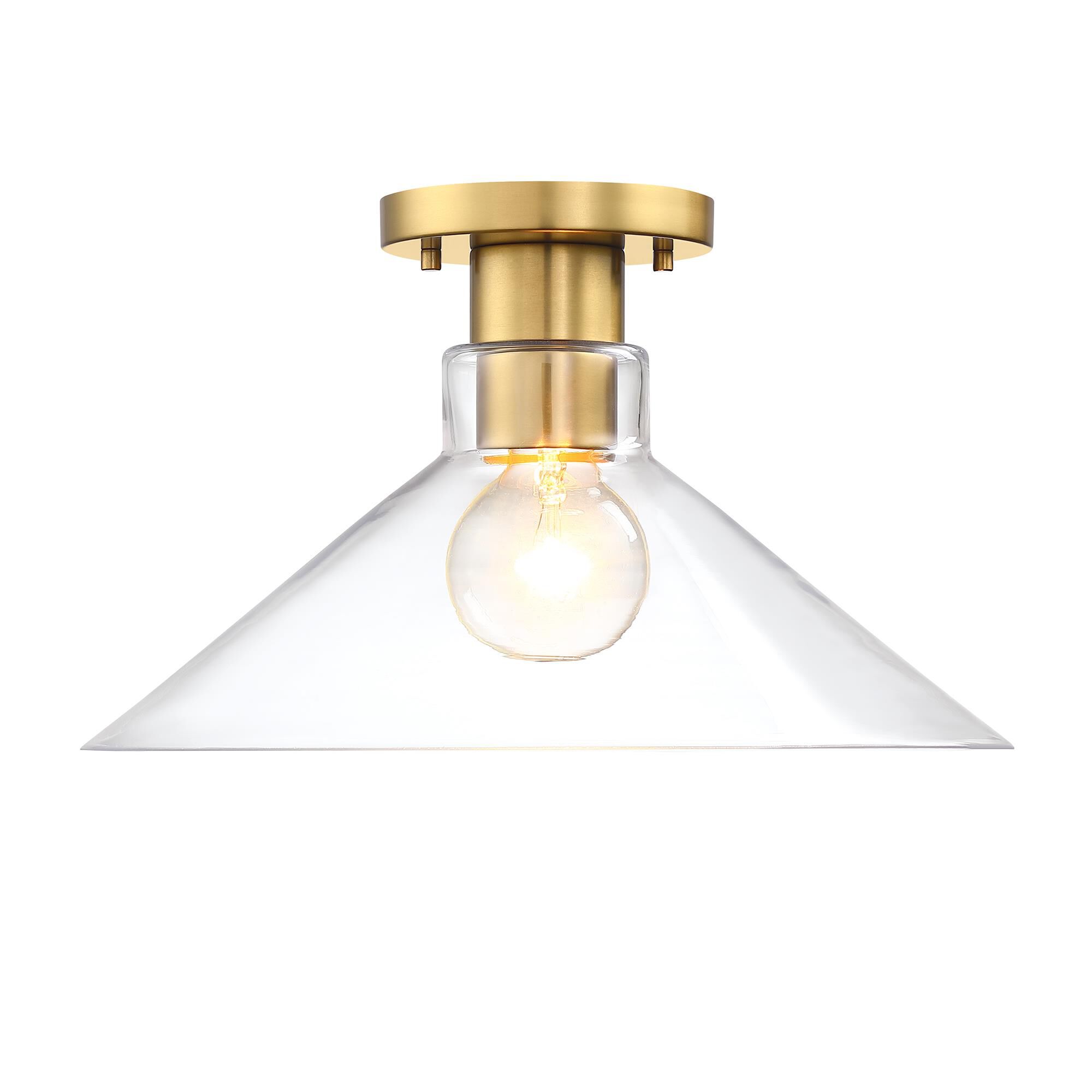 Leena 14 Inch Semi Flush Mount by Designers Fountain