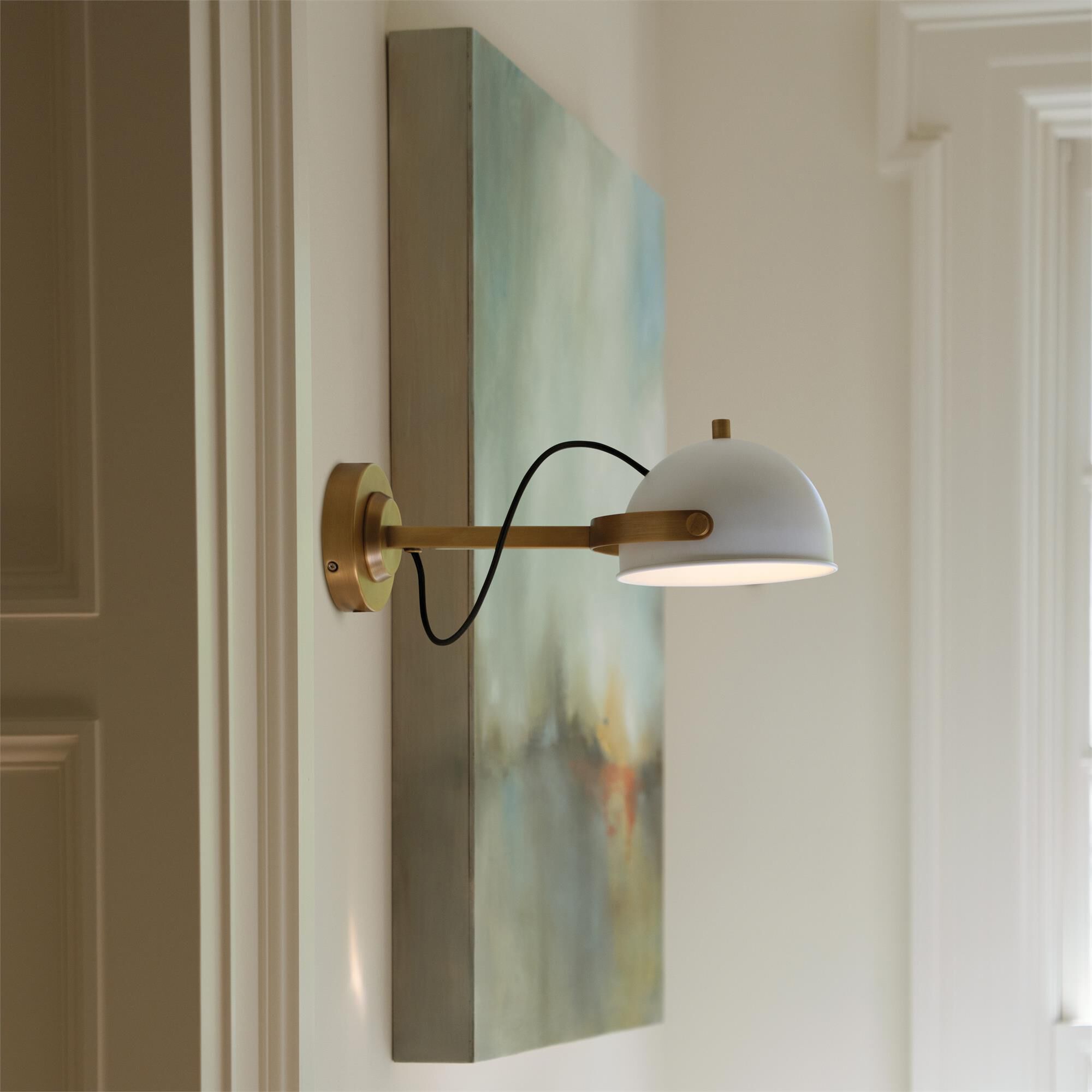 Spence Medium Wall Swing Lamp,