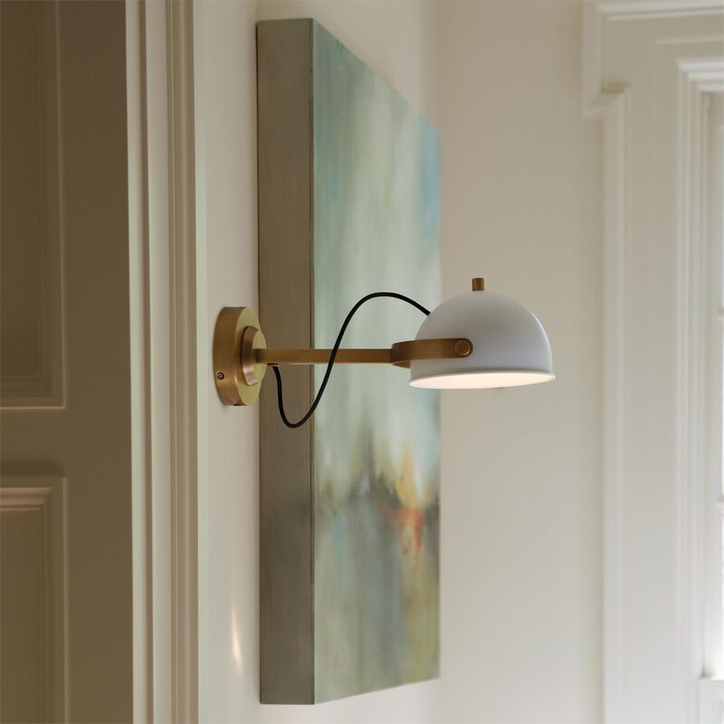 Spence Medium Wall Swing Lamp by Hinkley
