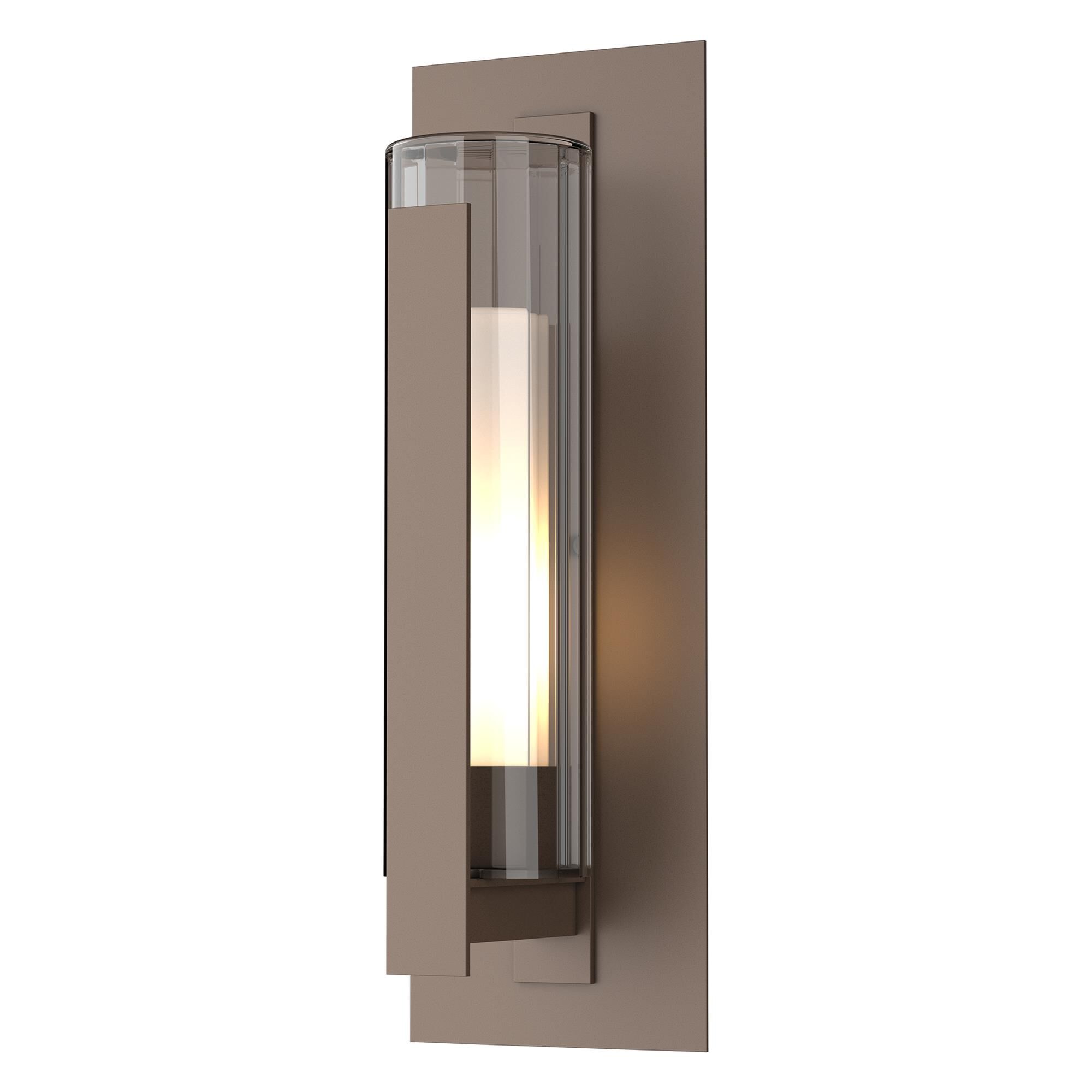 Shown in Coastal Bronze finish and Opal And Clear glass