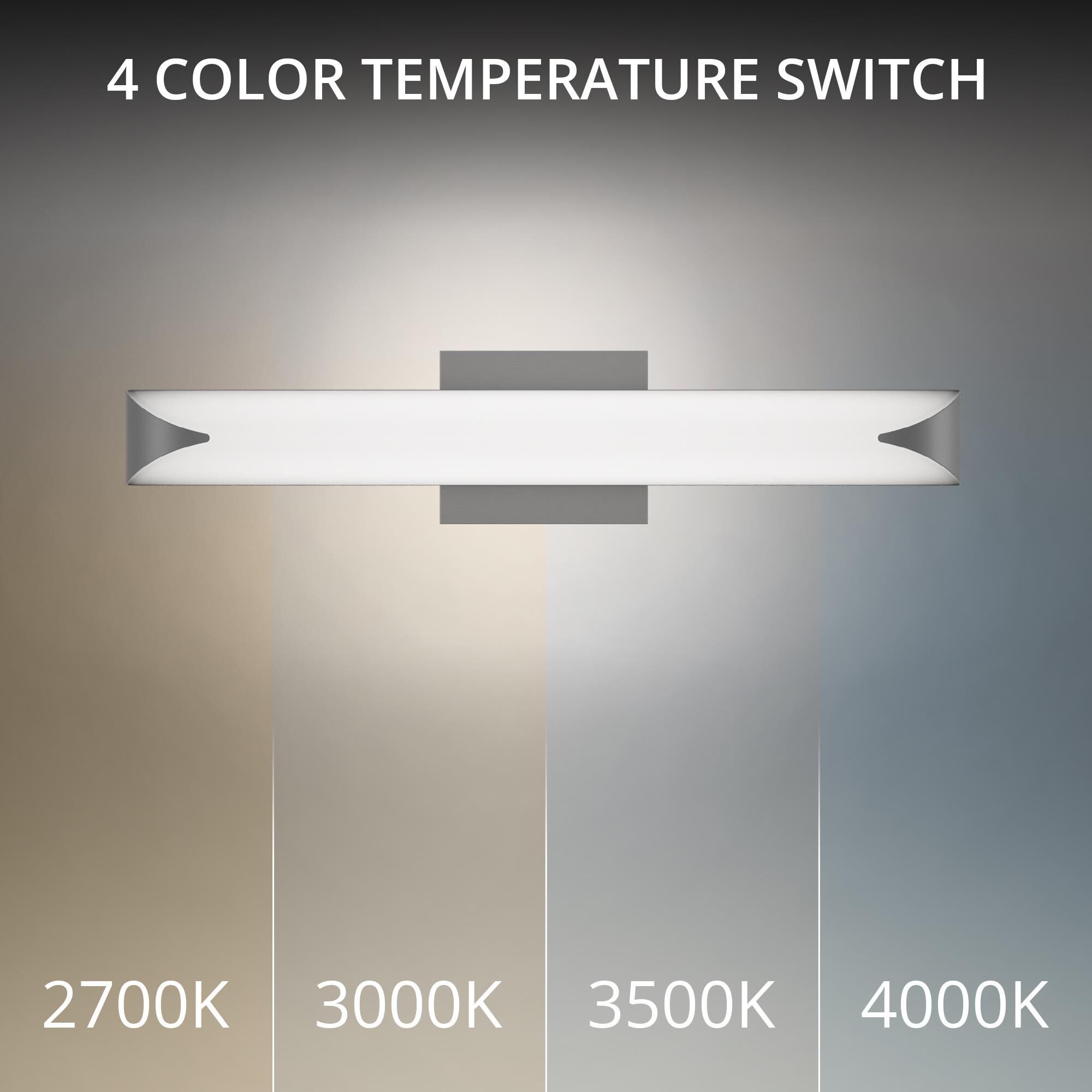 Straitaway 24 Inch Bath Vanity Light by dweLED