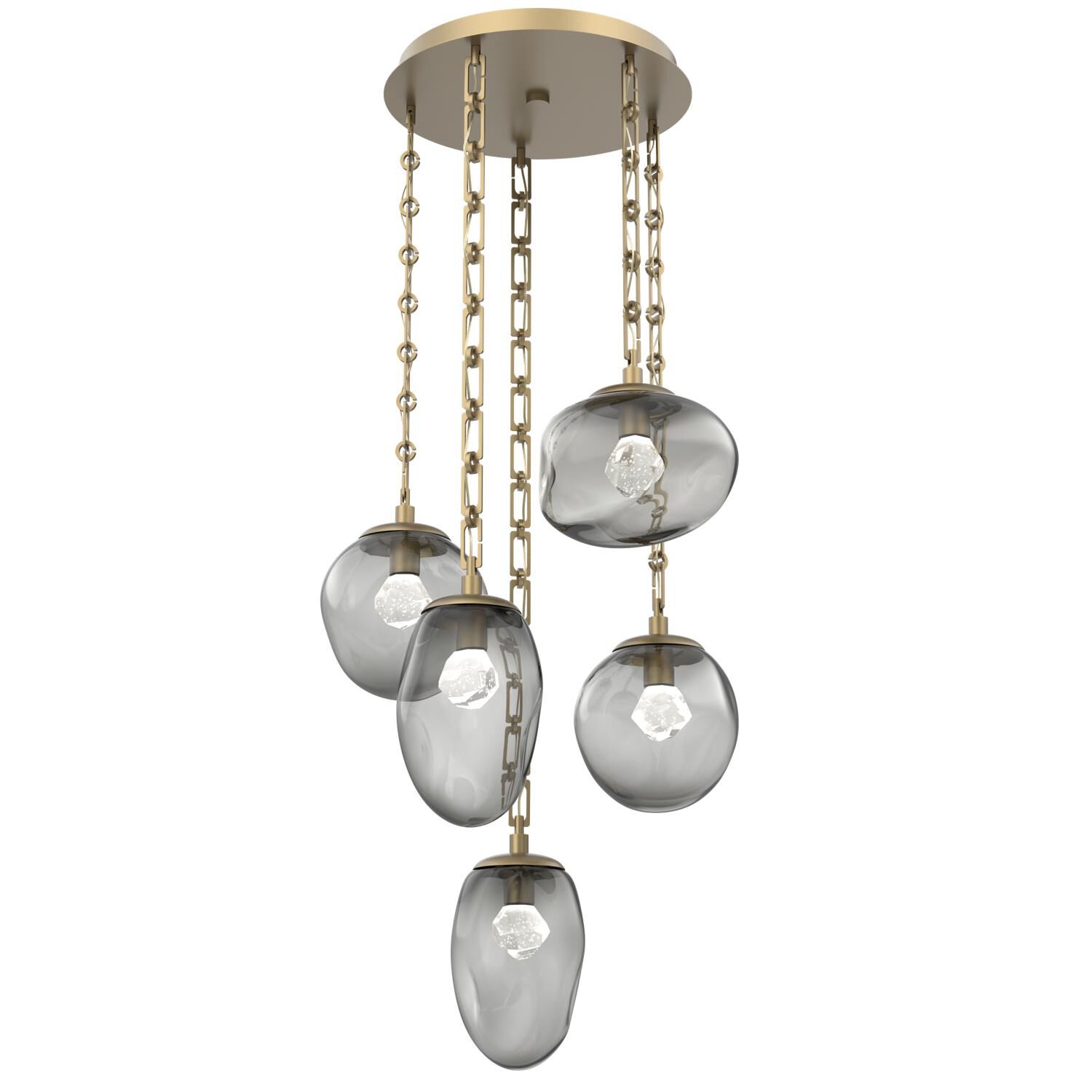 Levi Wilson Cosmos Led 24 Inch Multi Light Pendant by Hammerton Studio