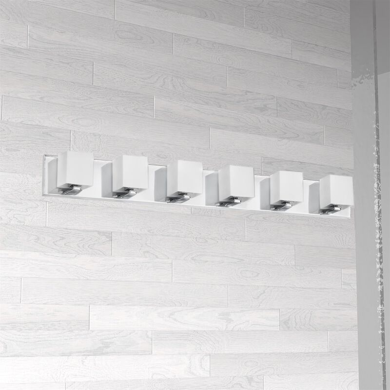 35 Inch 6 Light Bath Vanity Light by Dainolite