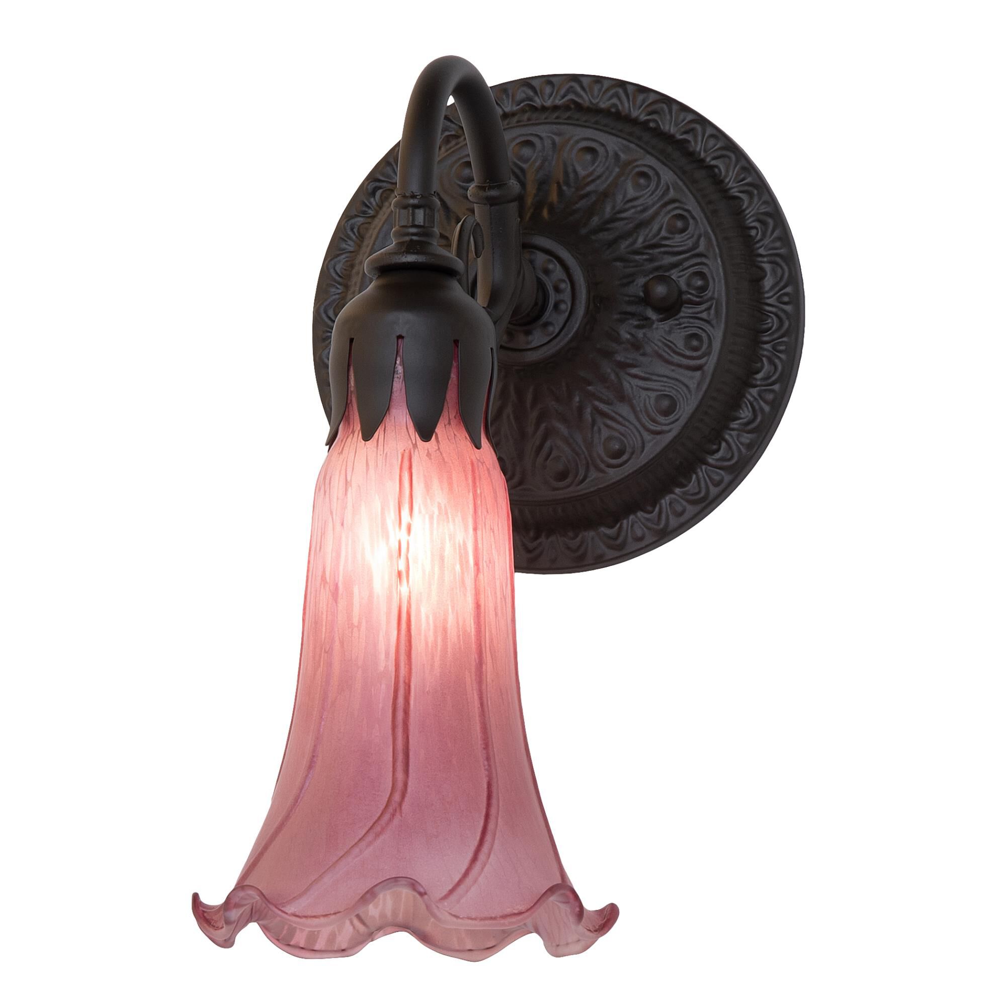 Meyda Lighting Lavender 10 Inch Wall Sconce