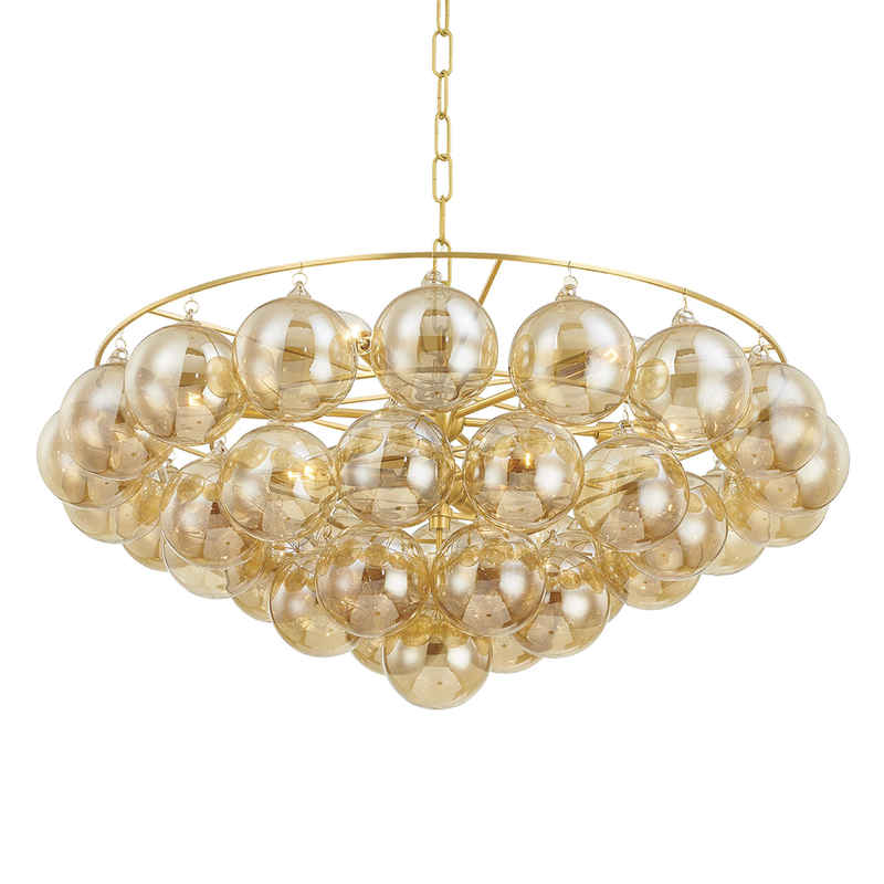 Megan Molten Mimi 32 Inch Chandelier by Mitzi