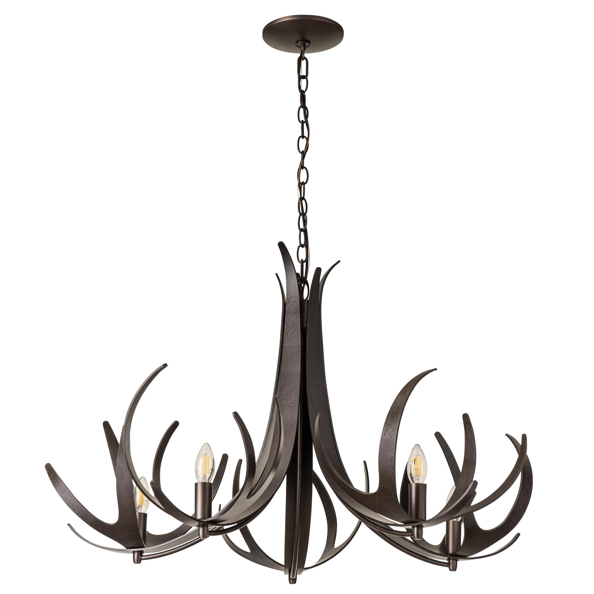 Caribou 41 Inch Chandelier by Hubbardton Forge