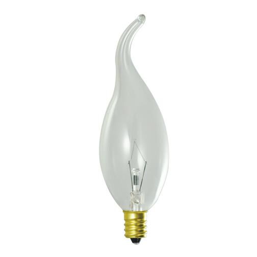 25 Watt 2700K CA11 Incandescent Light Bulb by Bulbrite