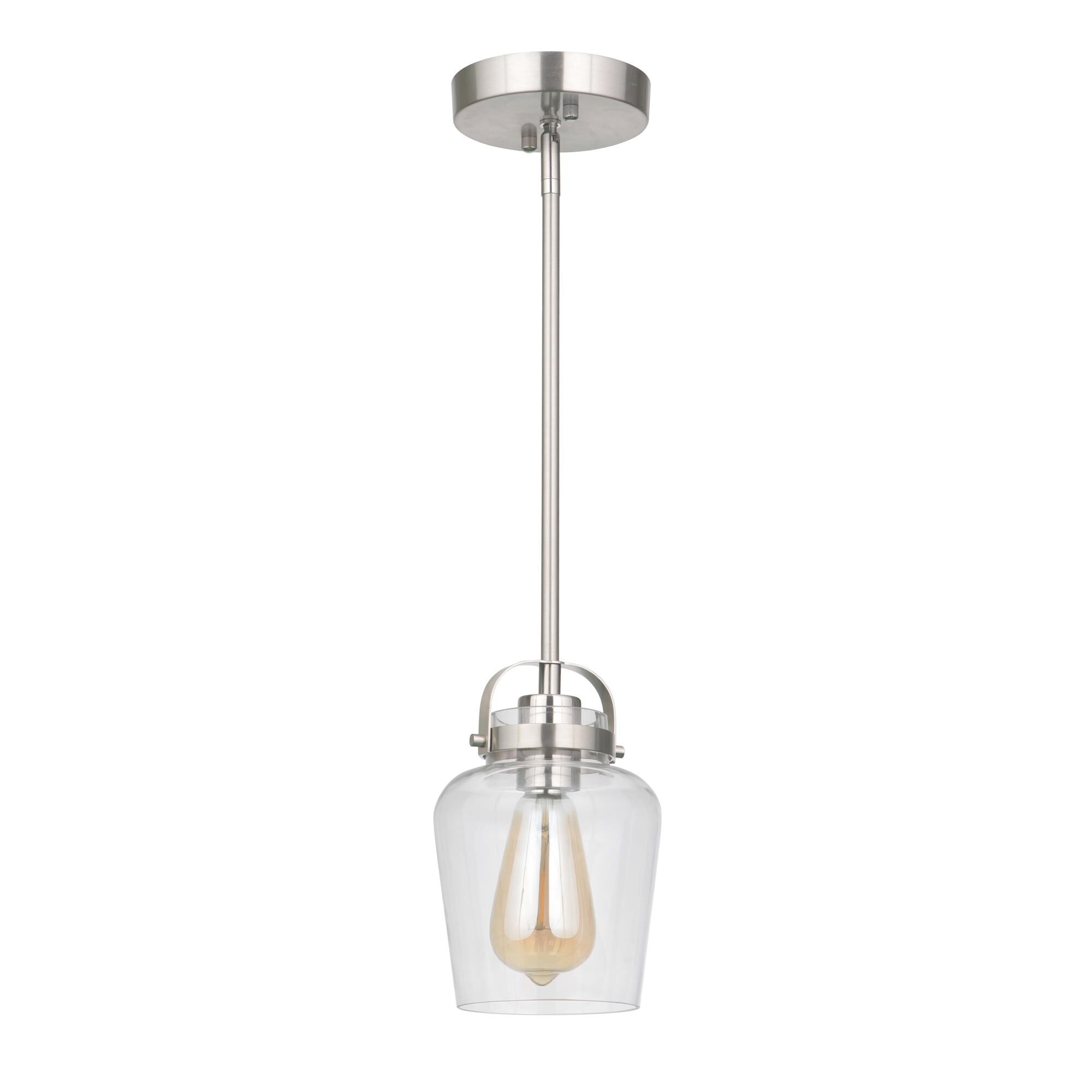 Shown in Brushed Polished Nickel finish