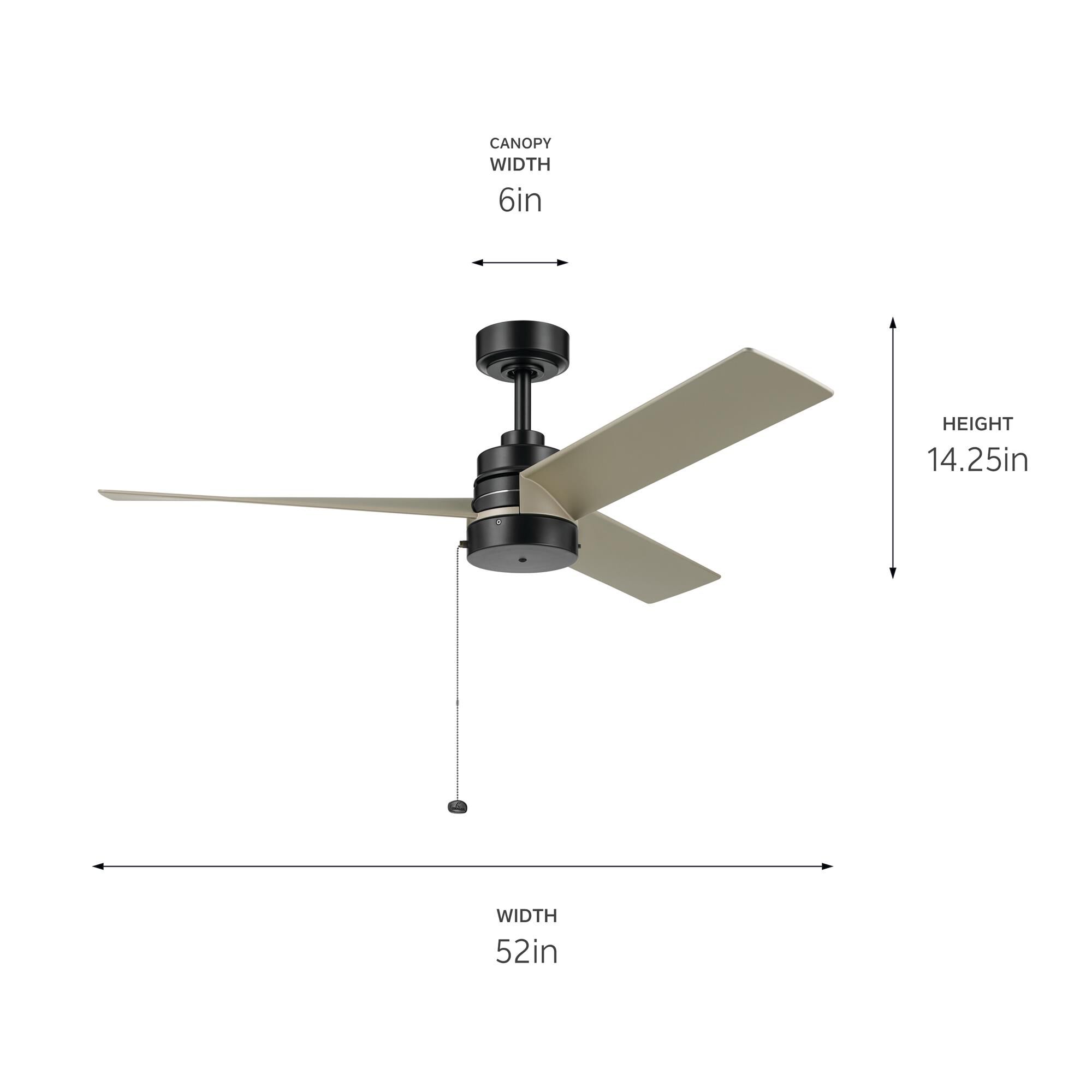 Spyn Lite Ceiling Fan by Kichler Lighting