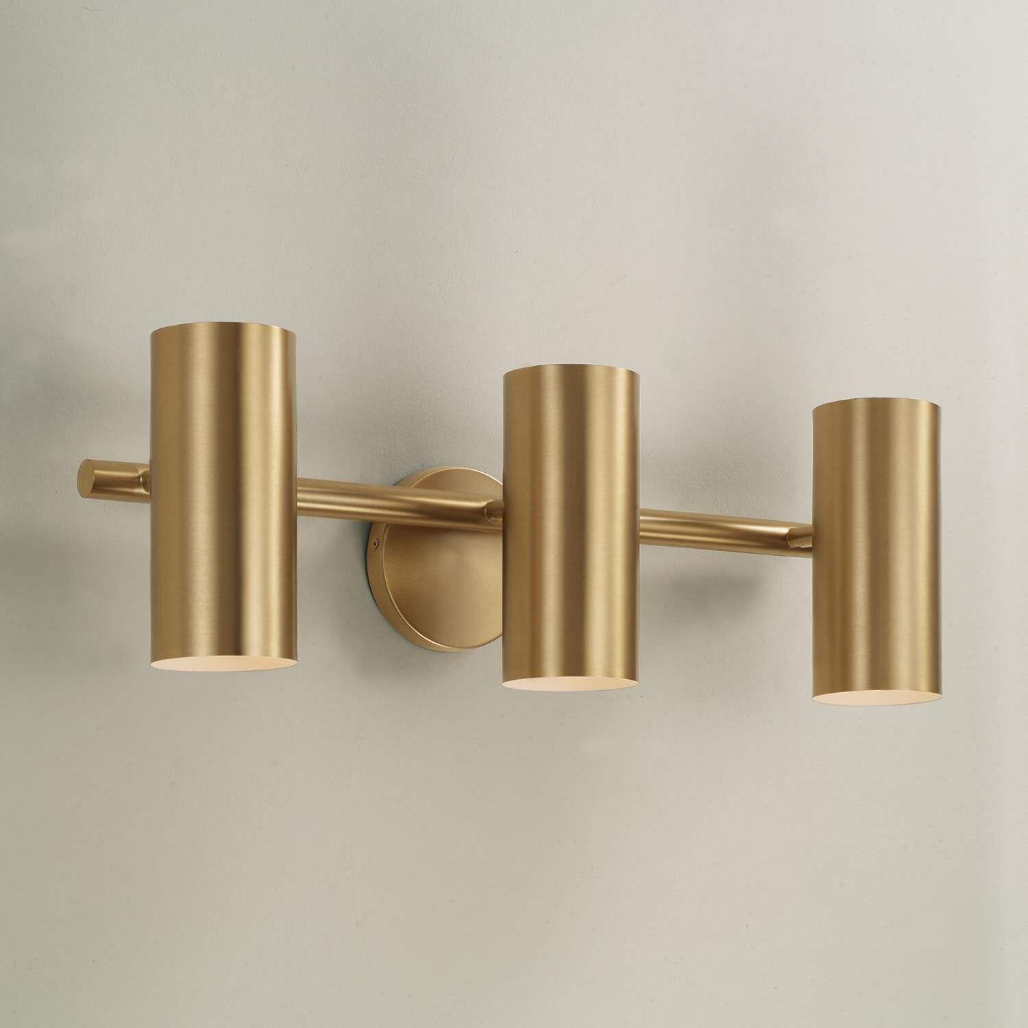 Shown in Aged Brass finish and Aged Brass Metal s With White Interior shade