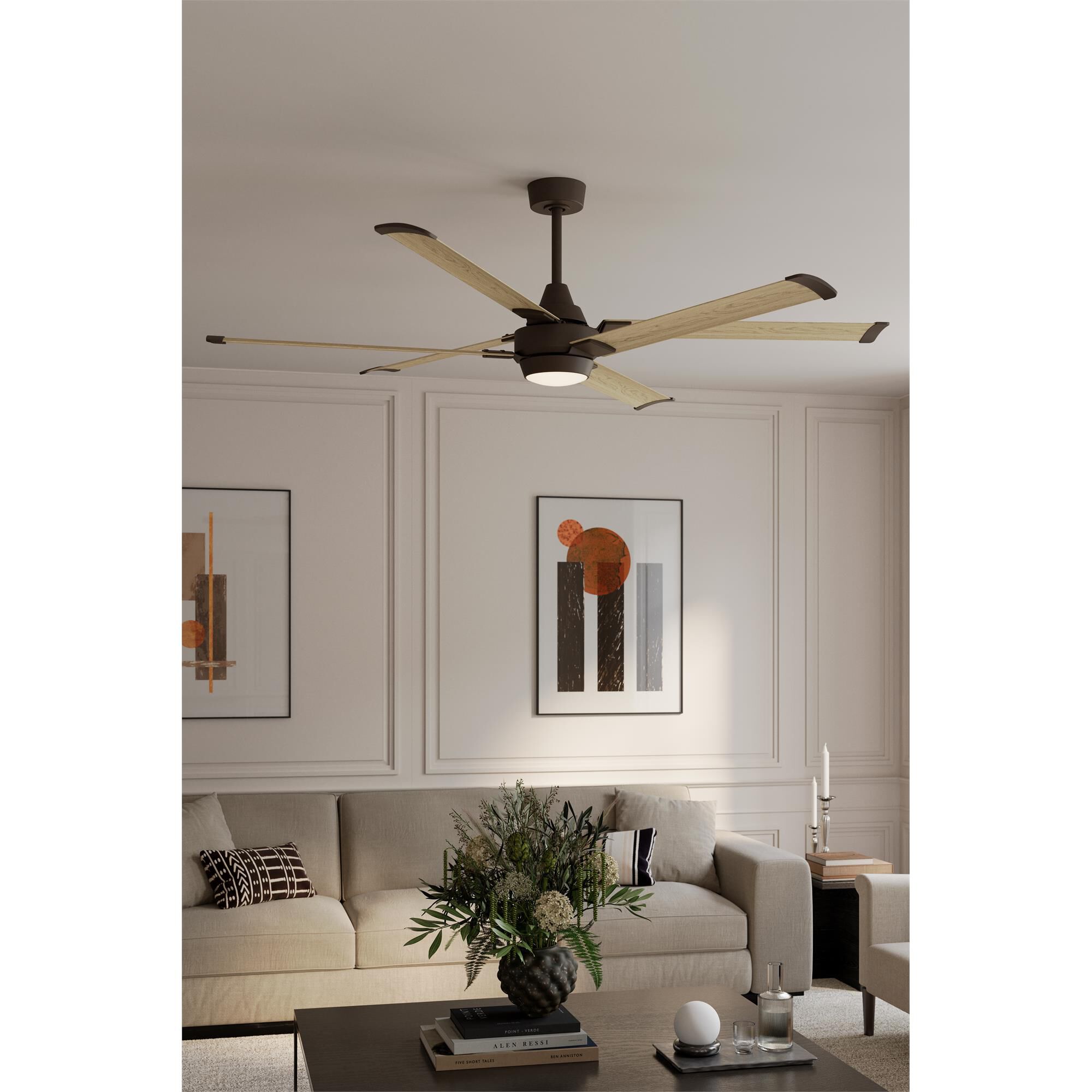 Shown in Dark Bronze finish and White Lens glass