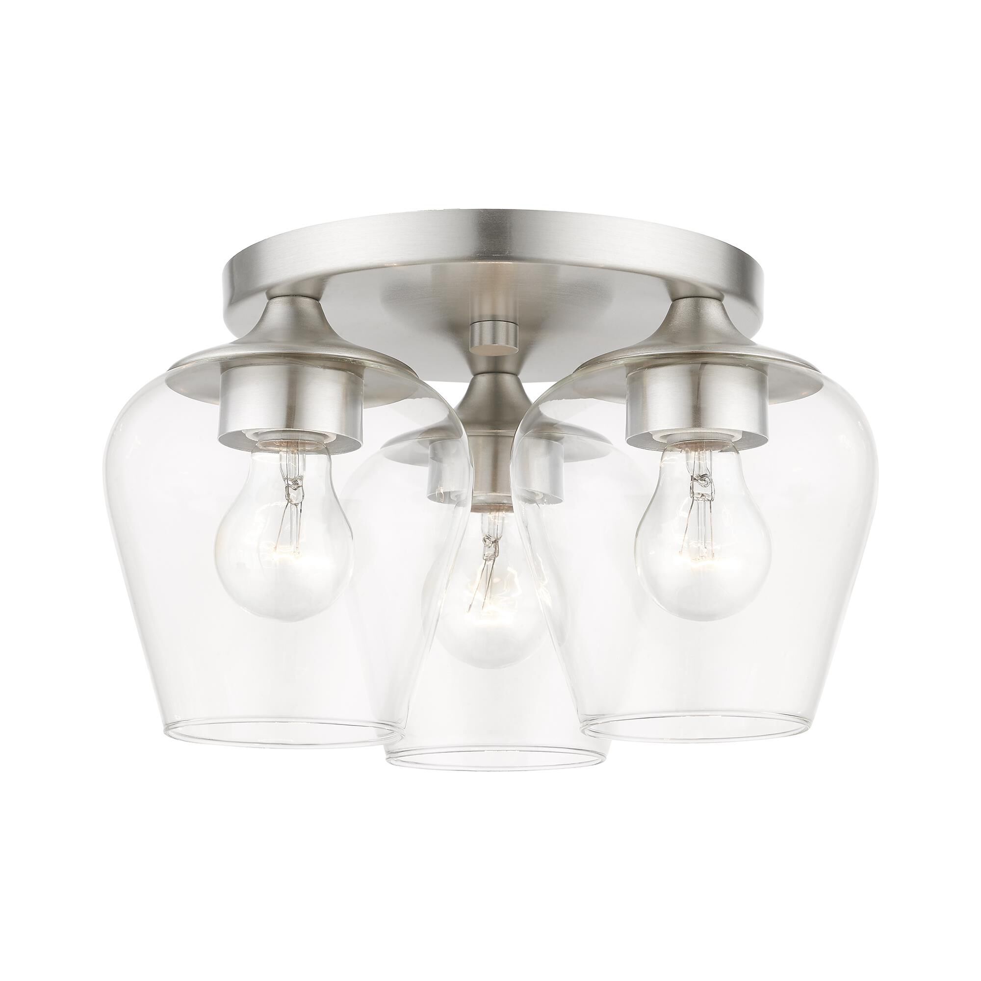 Willow 13 Inch 3 Light Flush Mount by Livex Lighting