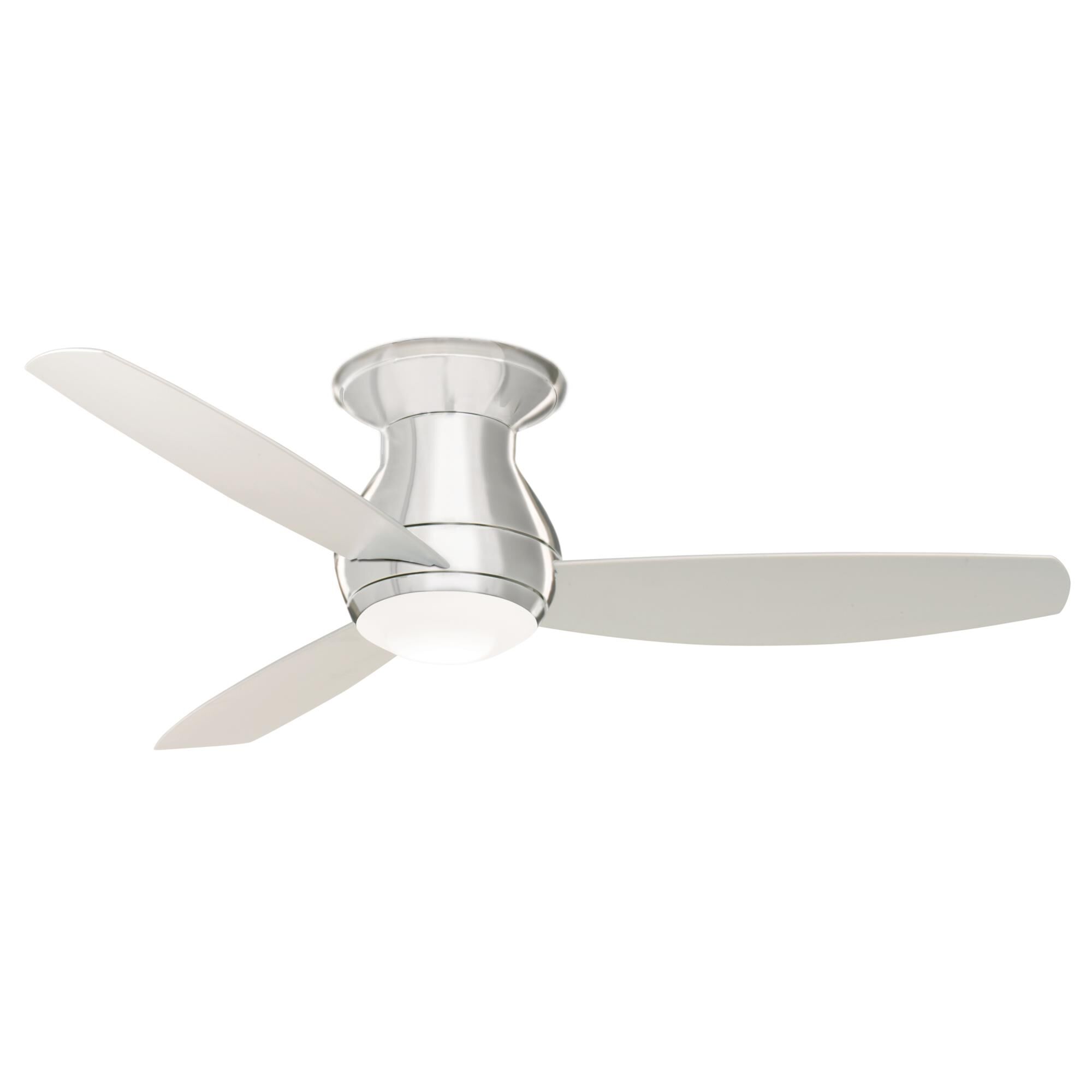 Shown in Brushed Steel finish and Opal Matte glass 