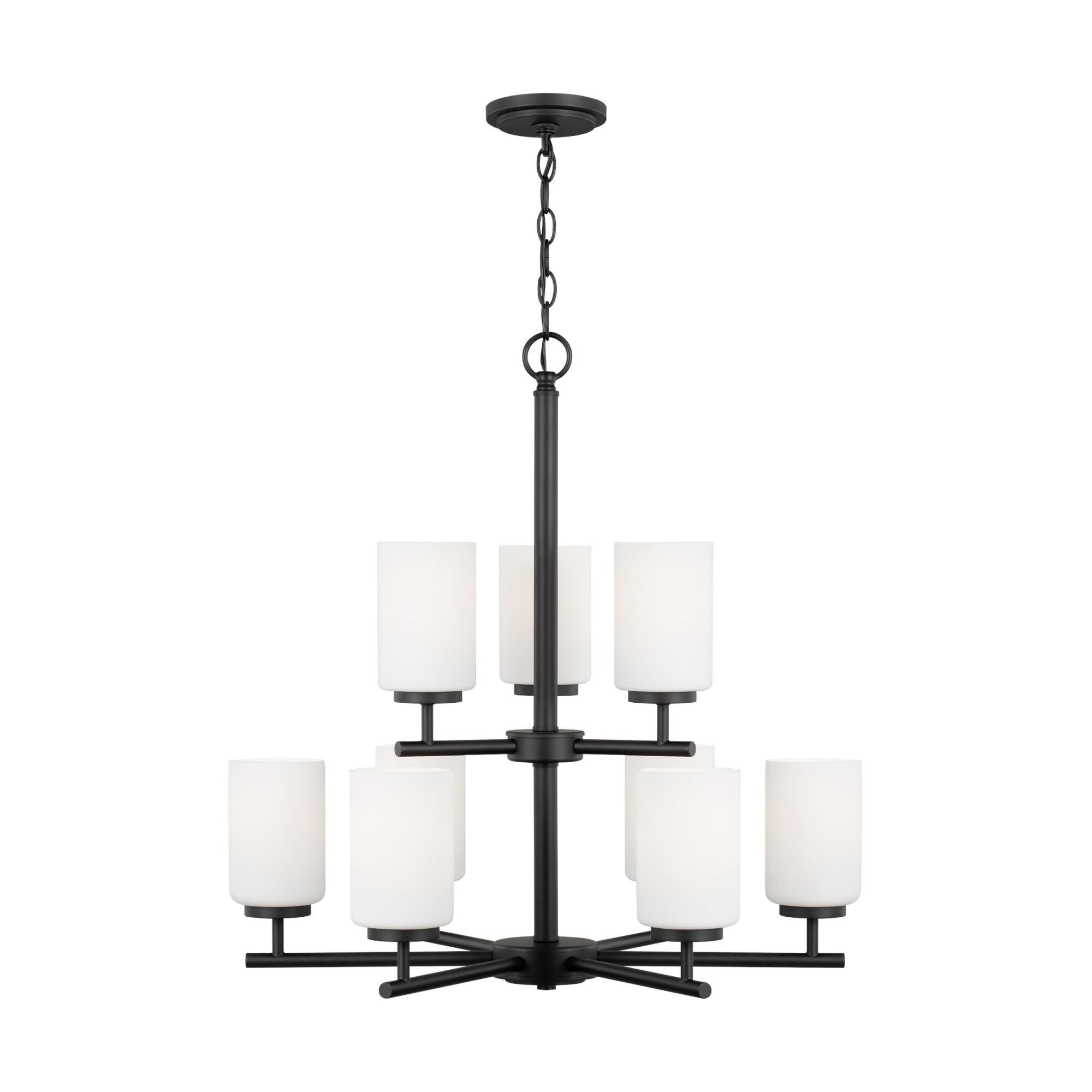 Oslo 26 Inch 9 Light Chandelier by Generation Lighting