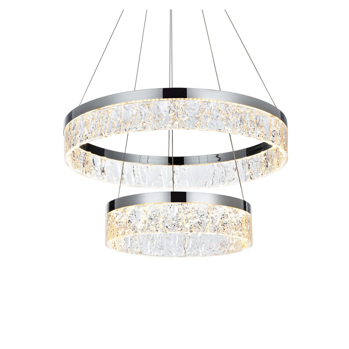 Linden 22 Inch Large Pendant by Elegant Lighting