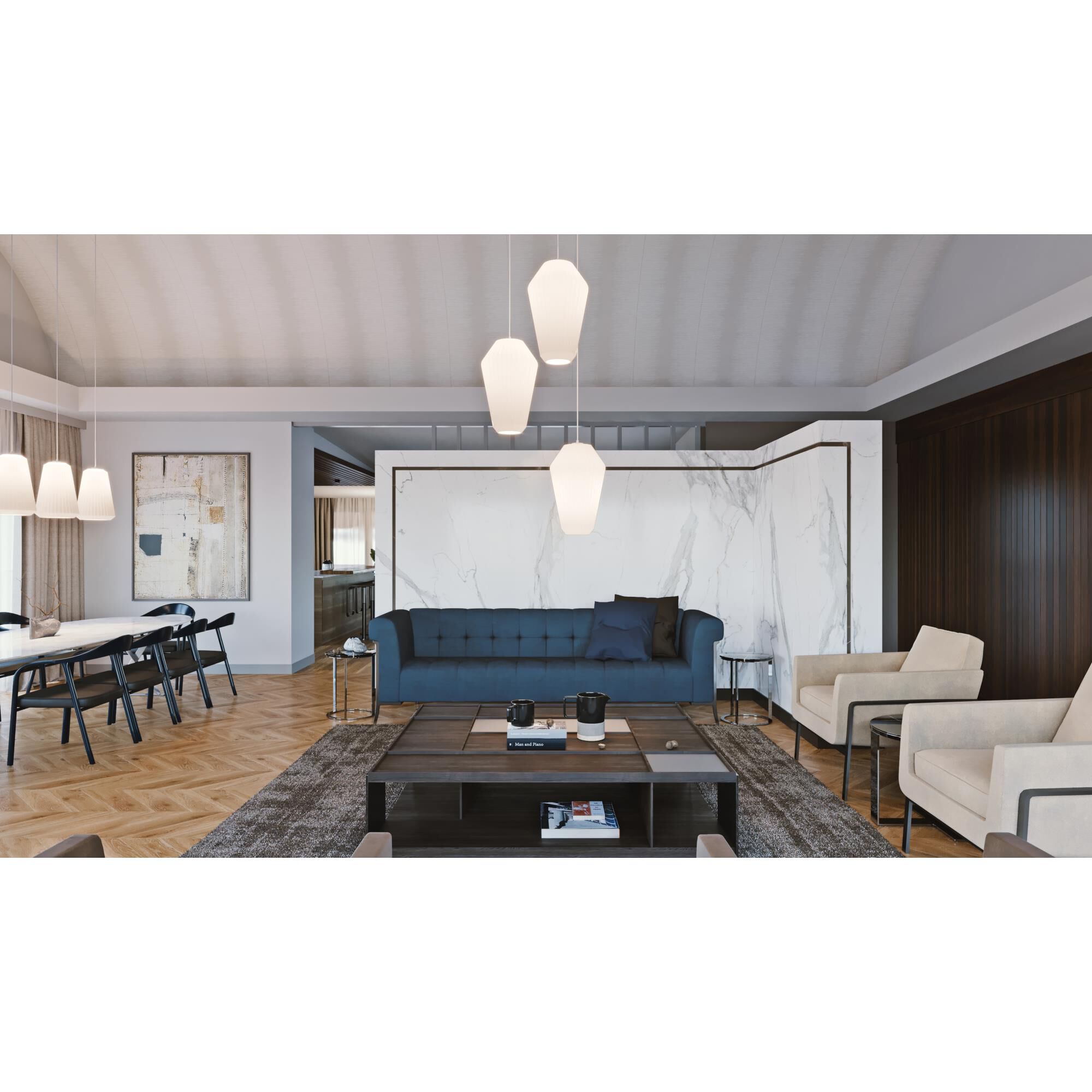 Lola 24 Inch 3 Light Multi Light Pendant by AFX Lighting