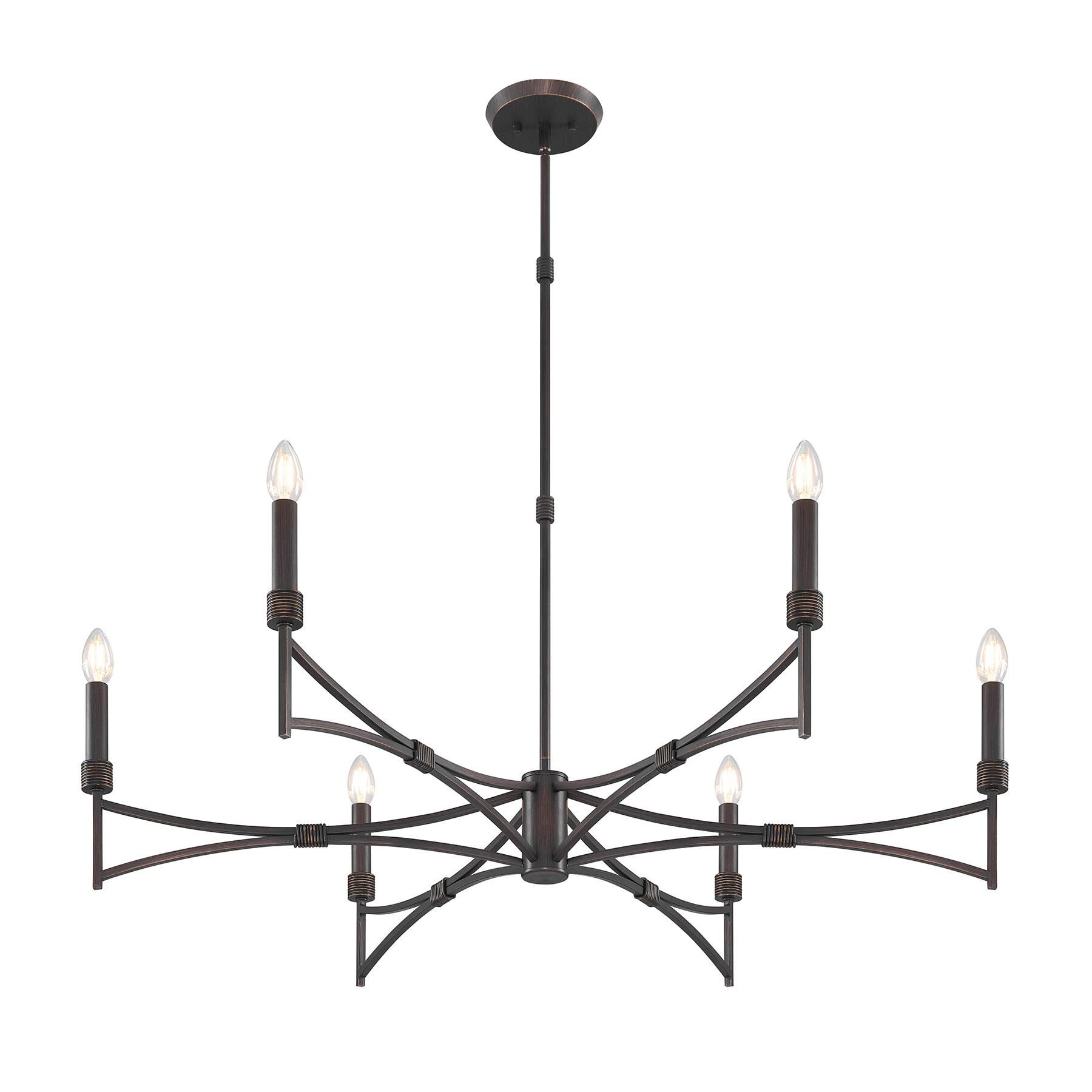 Gardner 40 Inch Chandelier by Savoy House