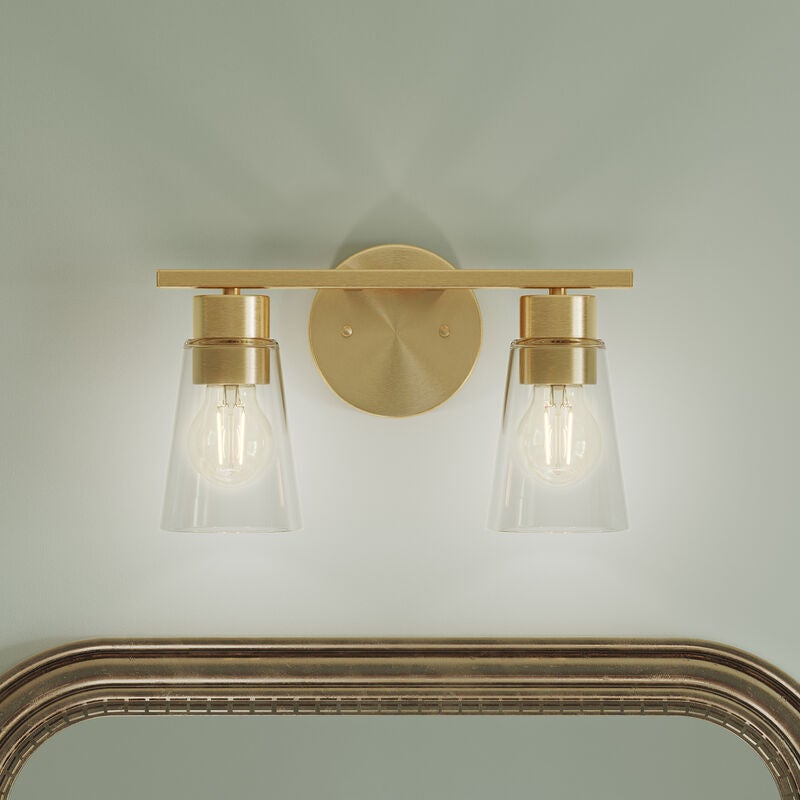 Stamos 13 Inch Bath Vanity Light by Kichler