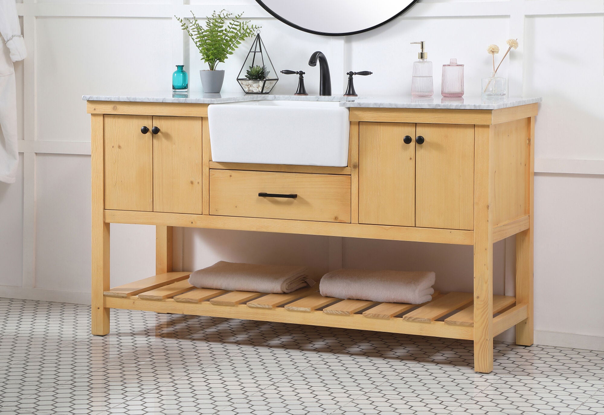 Clement 22 Inch Bath Vanity Cabinet,
