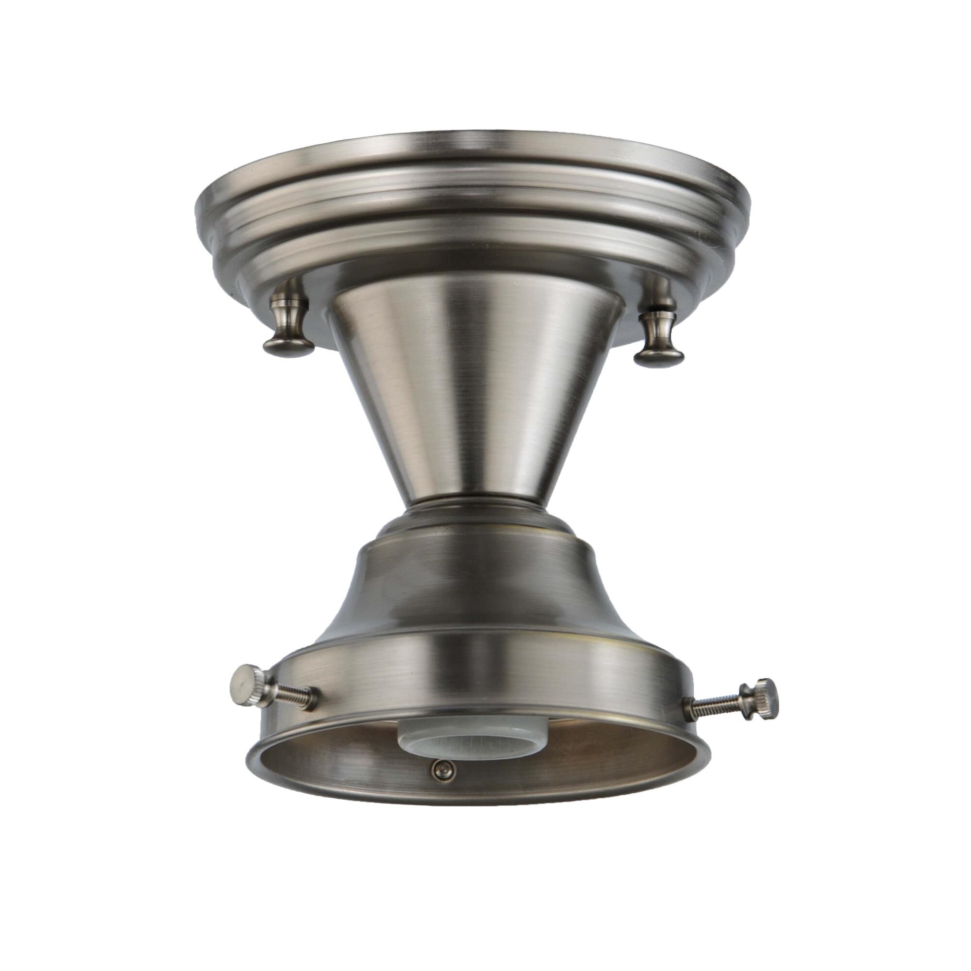 4 Inch 1 Light Semi Flush Mount by Meyda Lighting