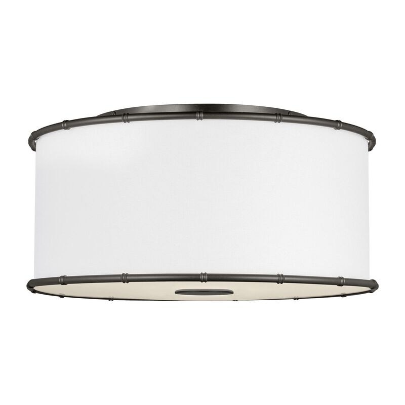 Alexa Hampton Aldric 19 Inch 2 Light Flush Mount by Visual Comfort Studio