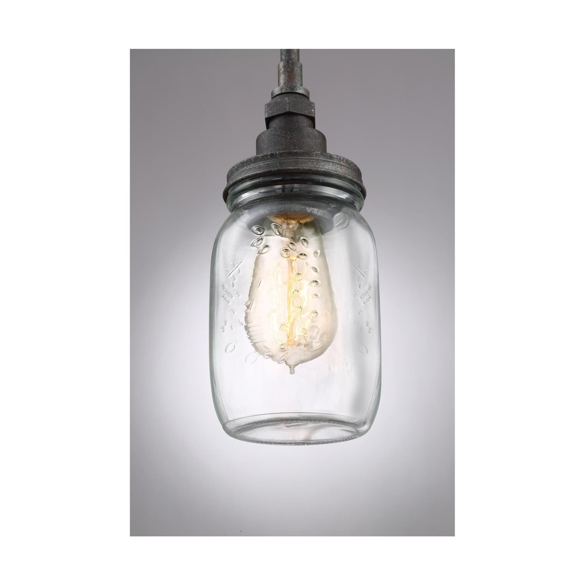 Squire 4 Inch Mini Pendant by Quoizel