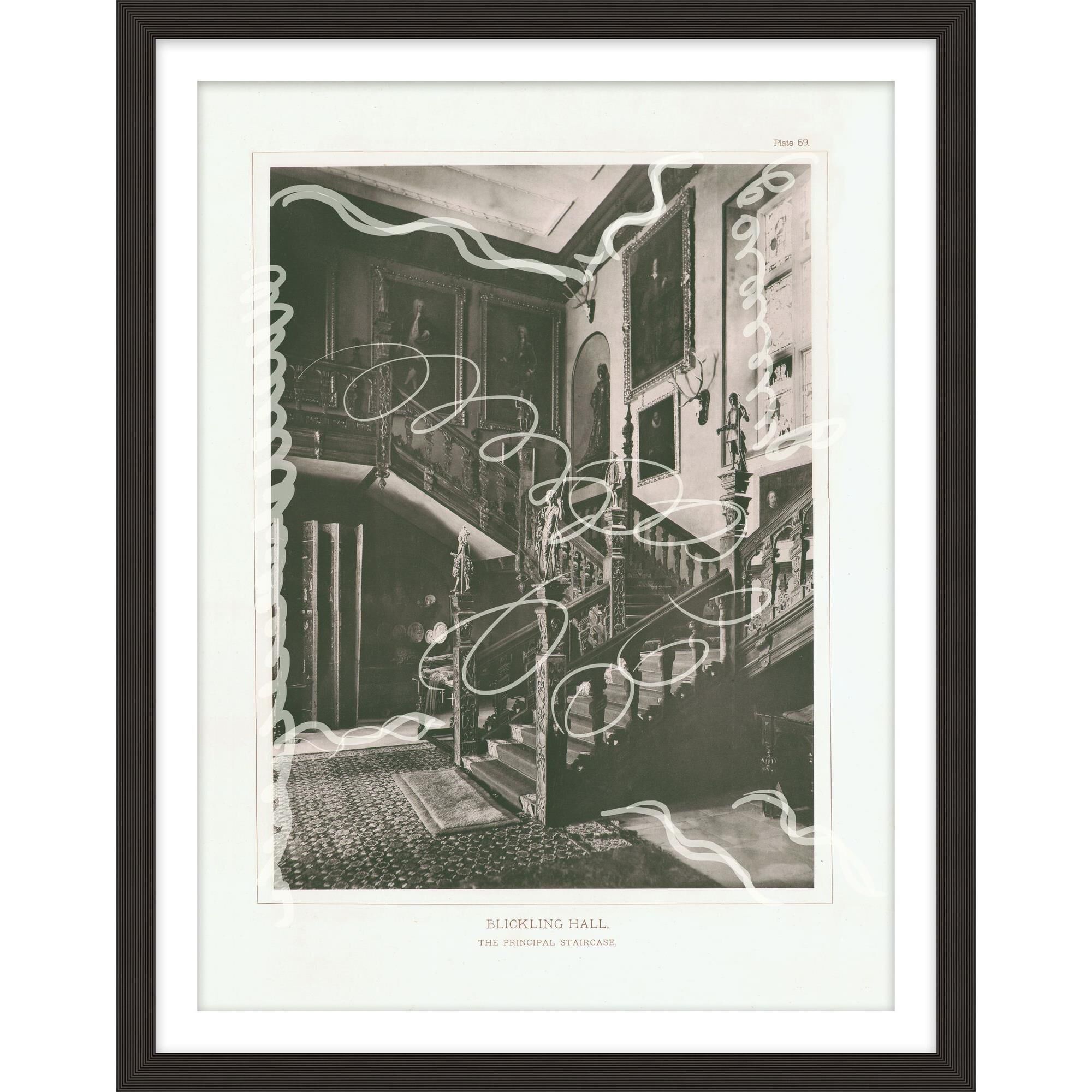 Architecture Plate Columns Print by Level57