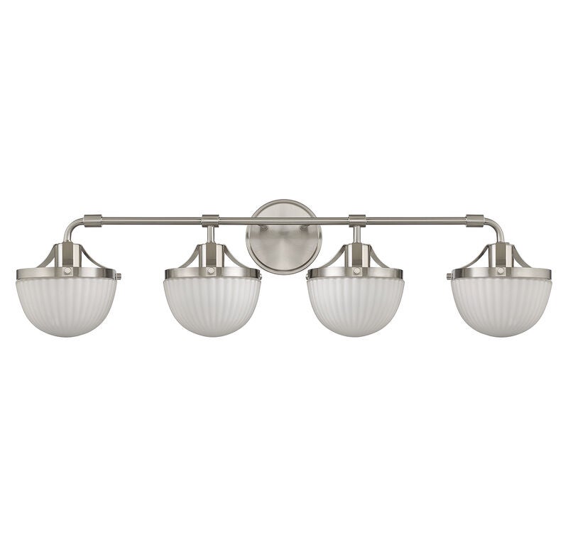 Lighting One Meredith 33 Inch 4 Light Bath Vanity Light by Savoy House