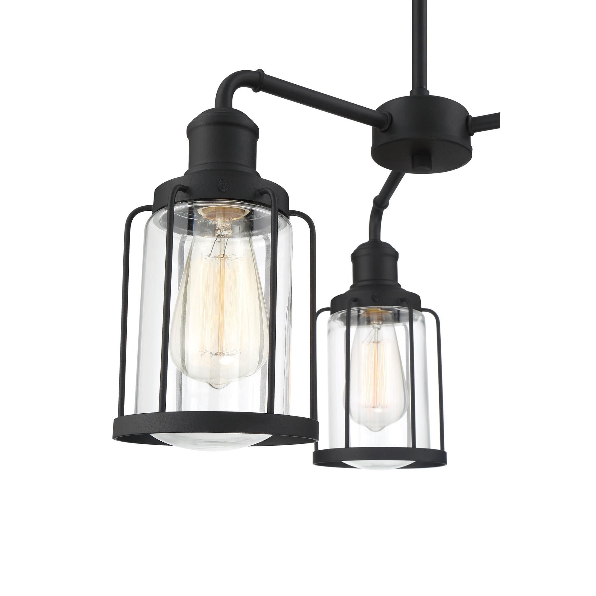 Ludlow 20 Inch 3 Light Mini Chandelier by Quoizel