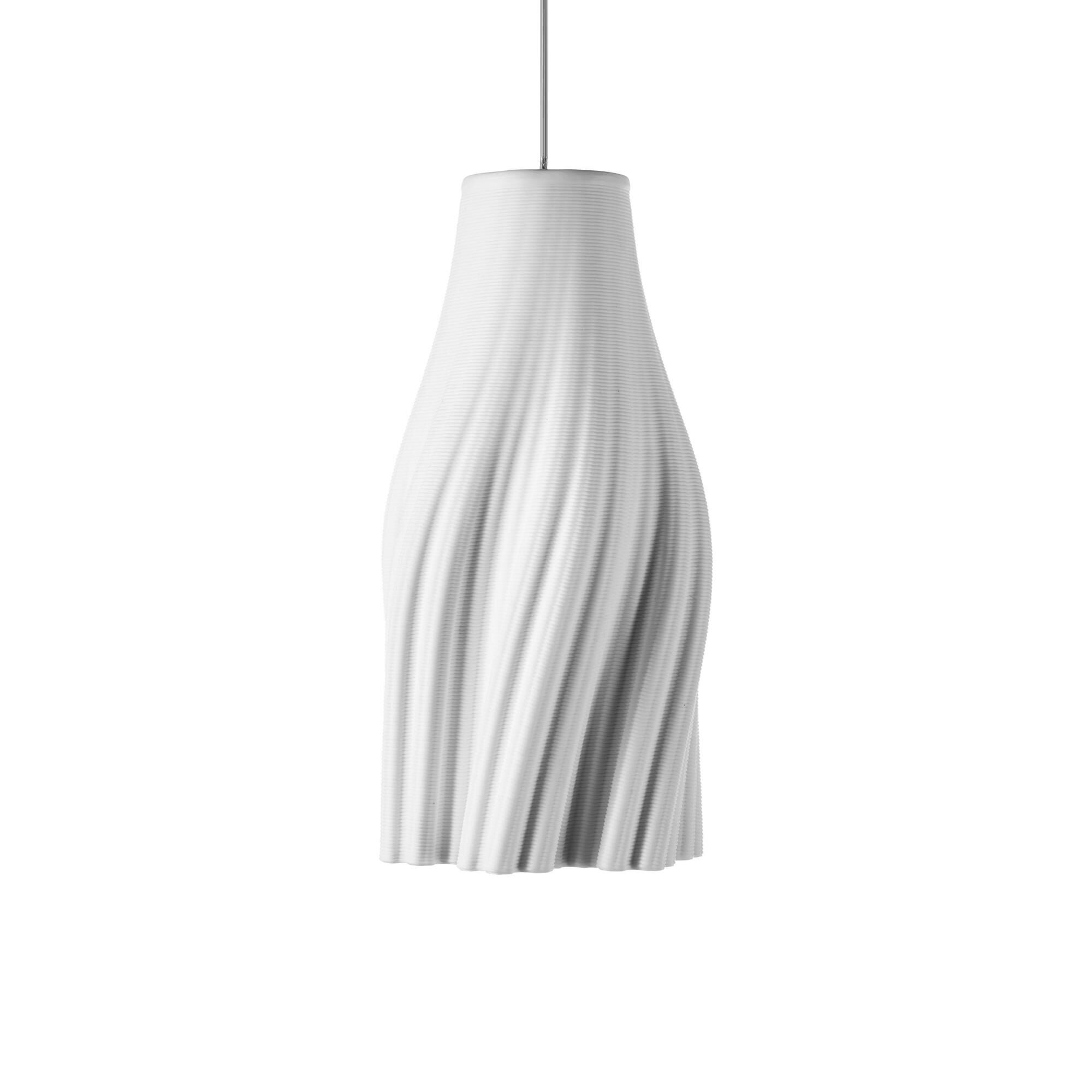 Shown in White, Silver finish and White Ceramic shade