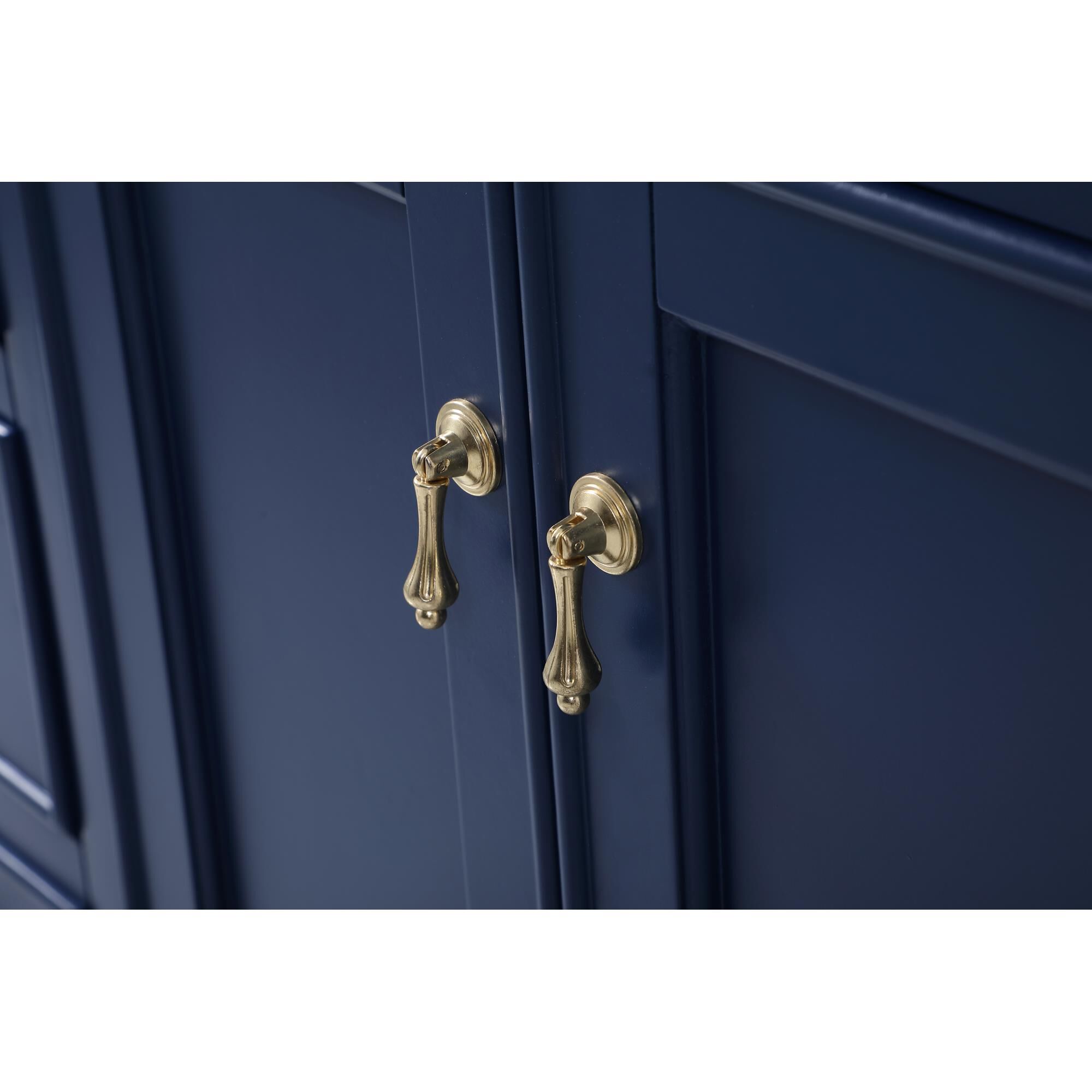 Shown in Blue finish