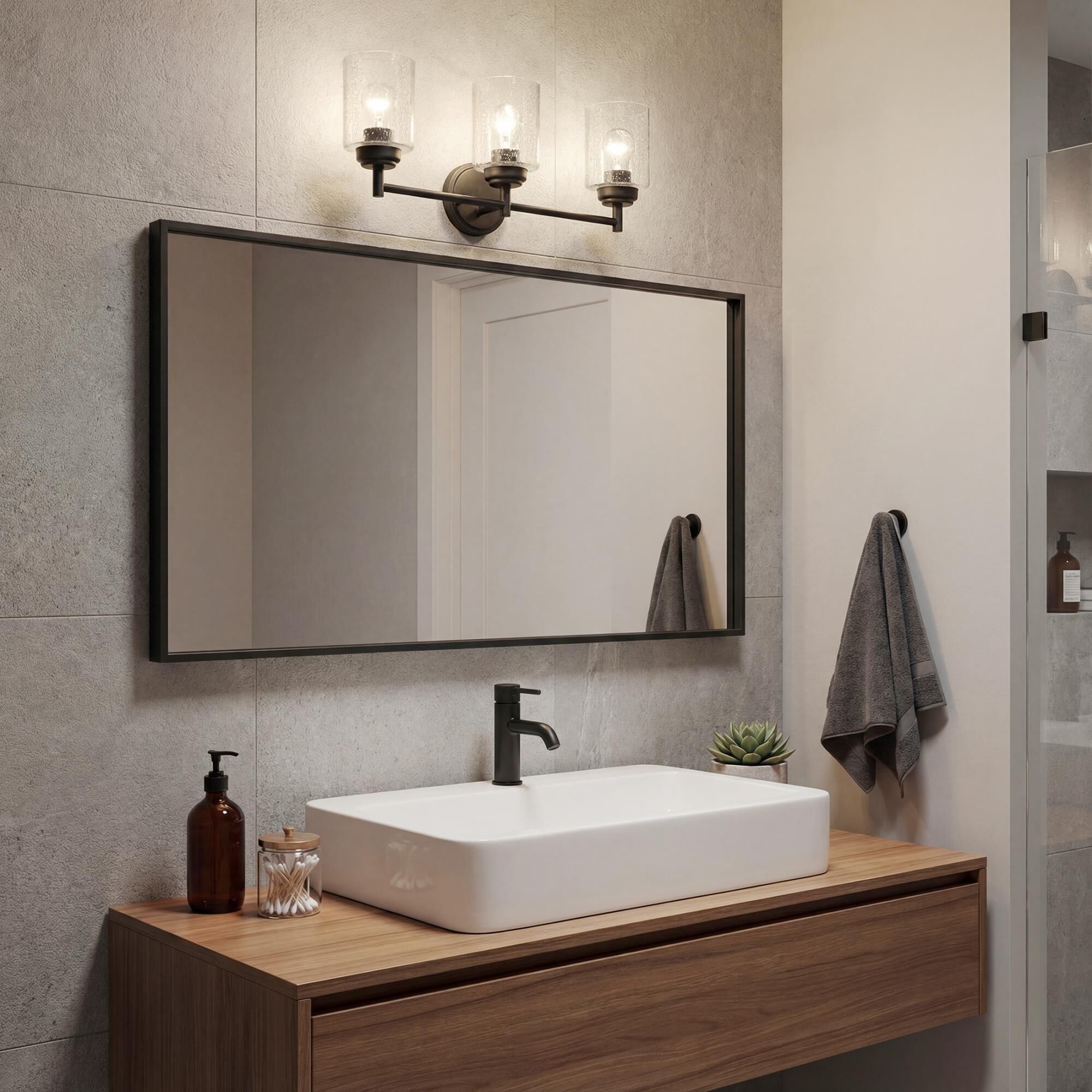 Winslow 21 Inch 3 Light Bath Vanity Light by Kichler Lighting