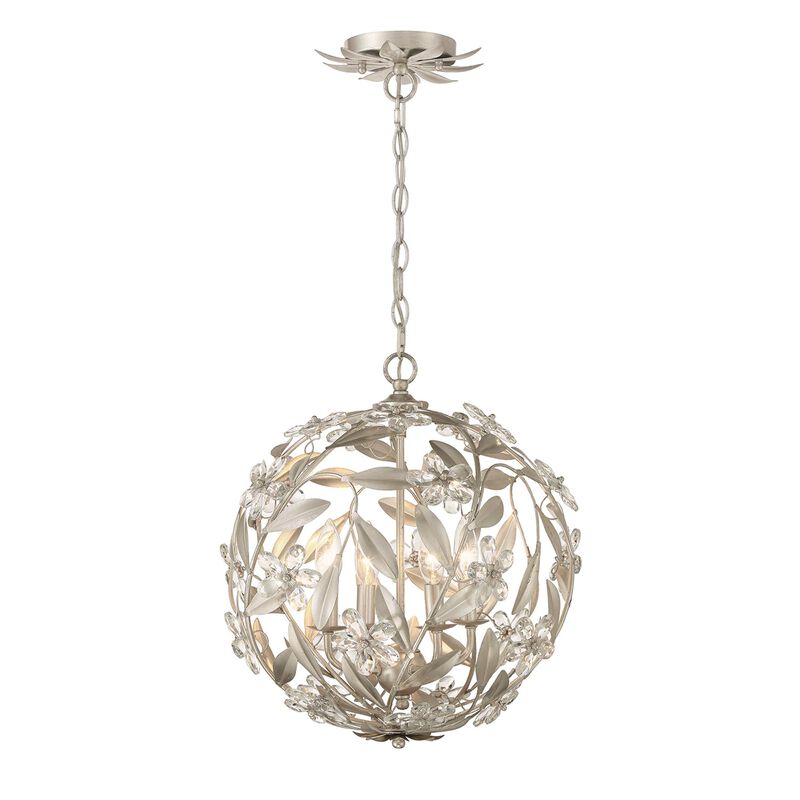 Marselle Small Pendant Light by Crystorama