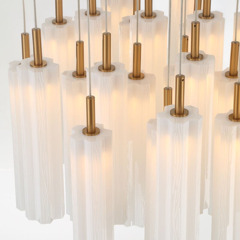 Addis 26 Inch Multi Light Pendant by Crystorama