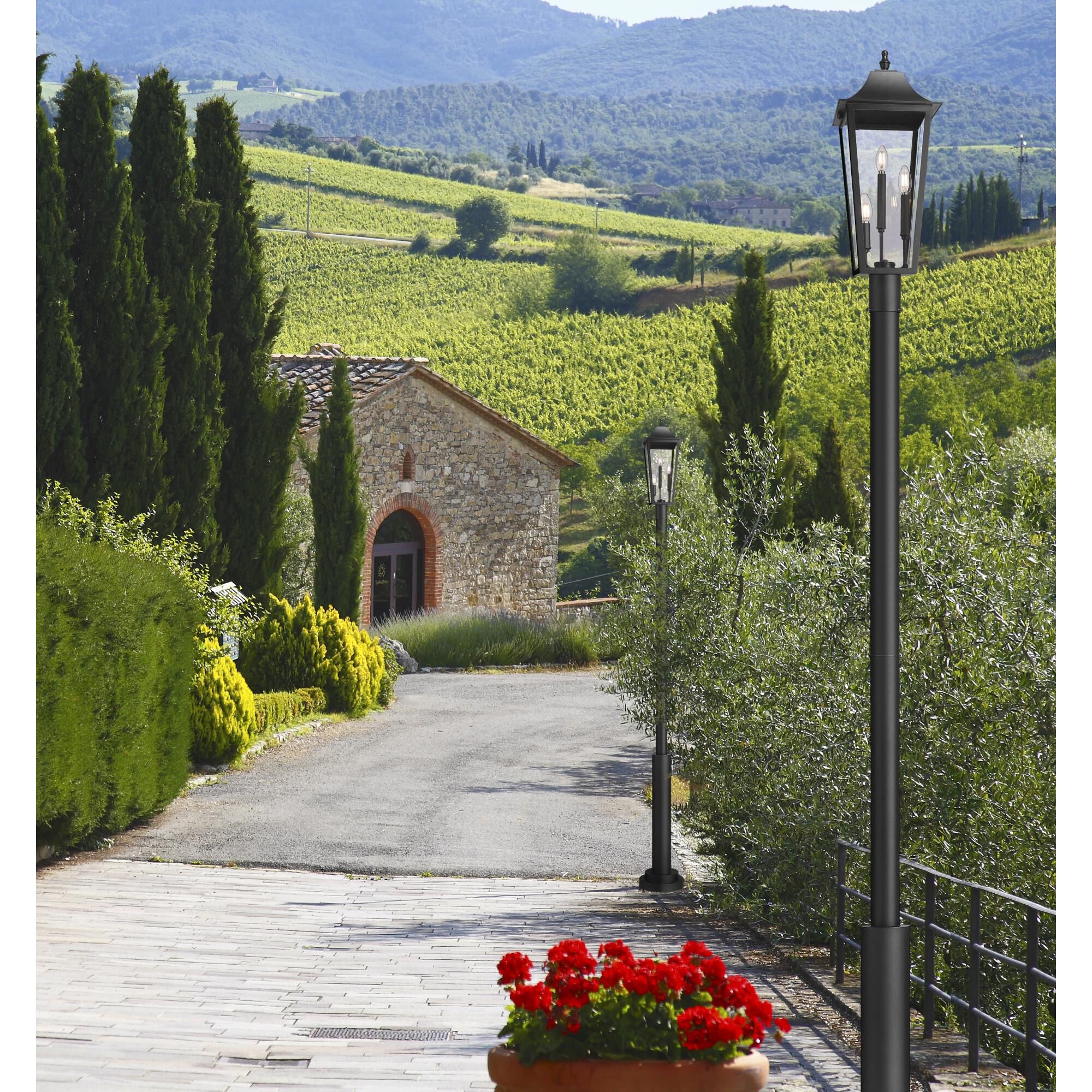 Gannon 122 Inch Outdoor Post Lamp by Z Lite