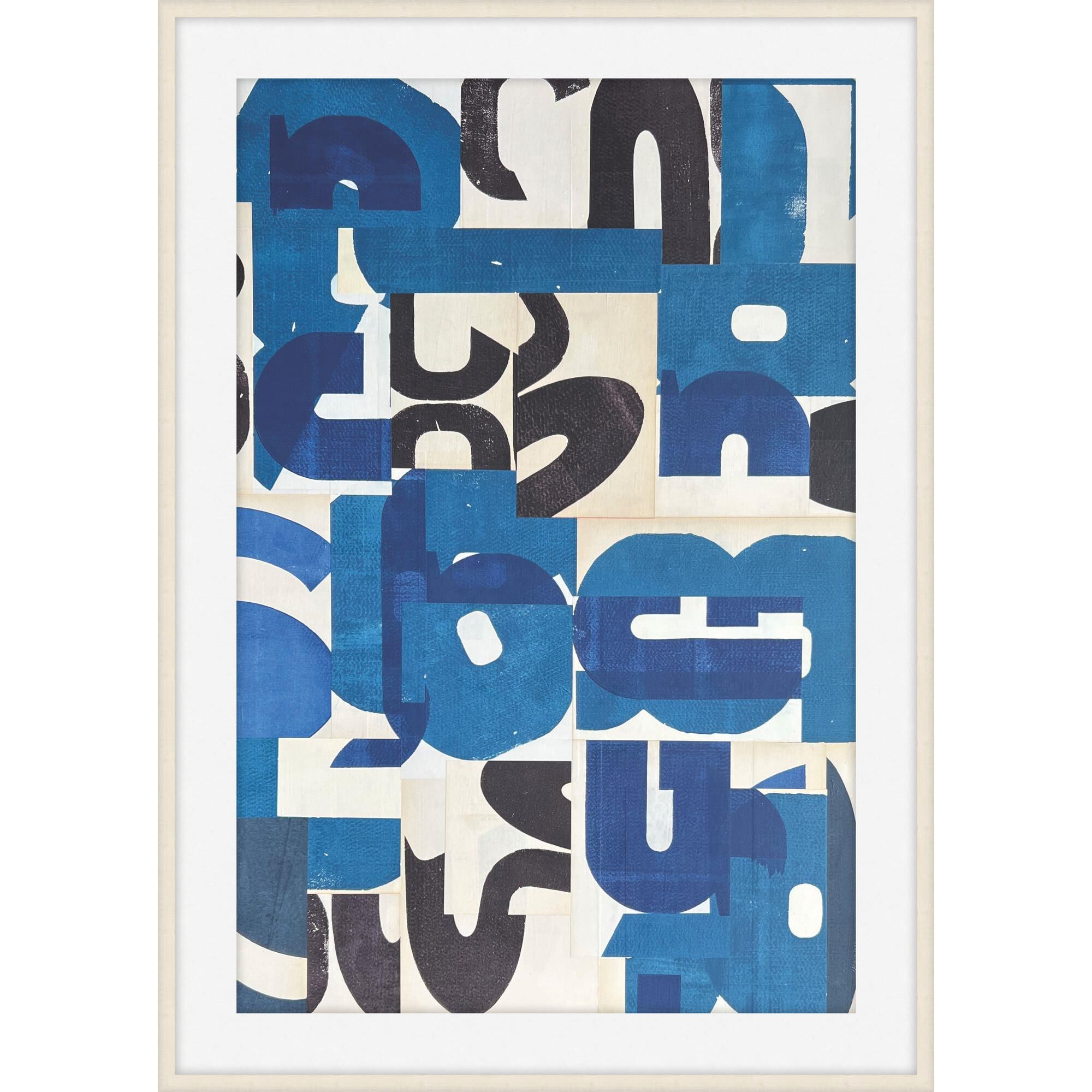 Blue Notes Print by Level57