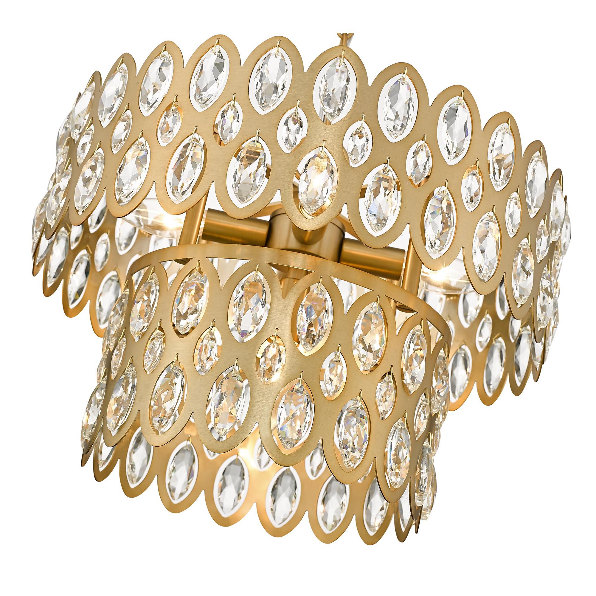 Shown in Heirloom Brass finish