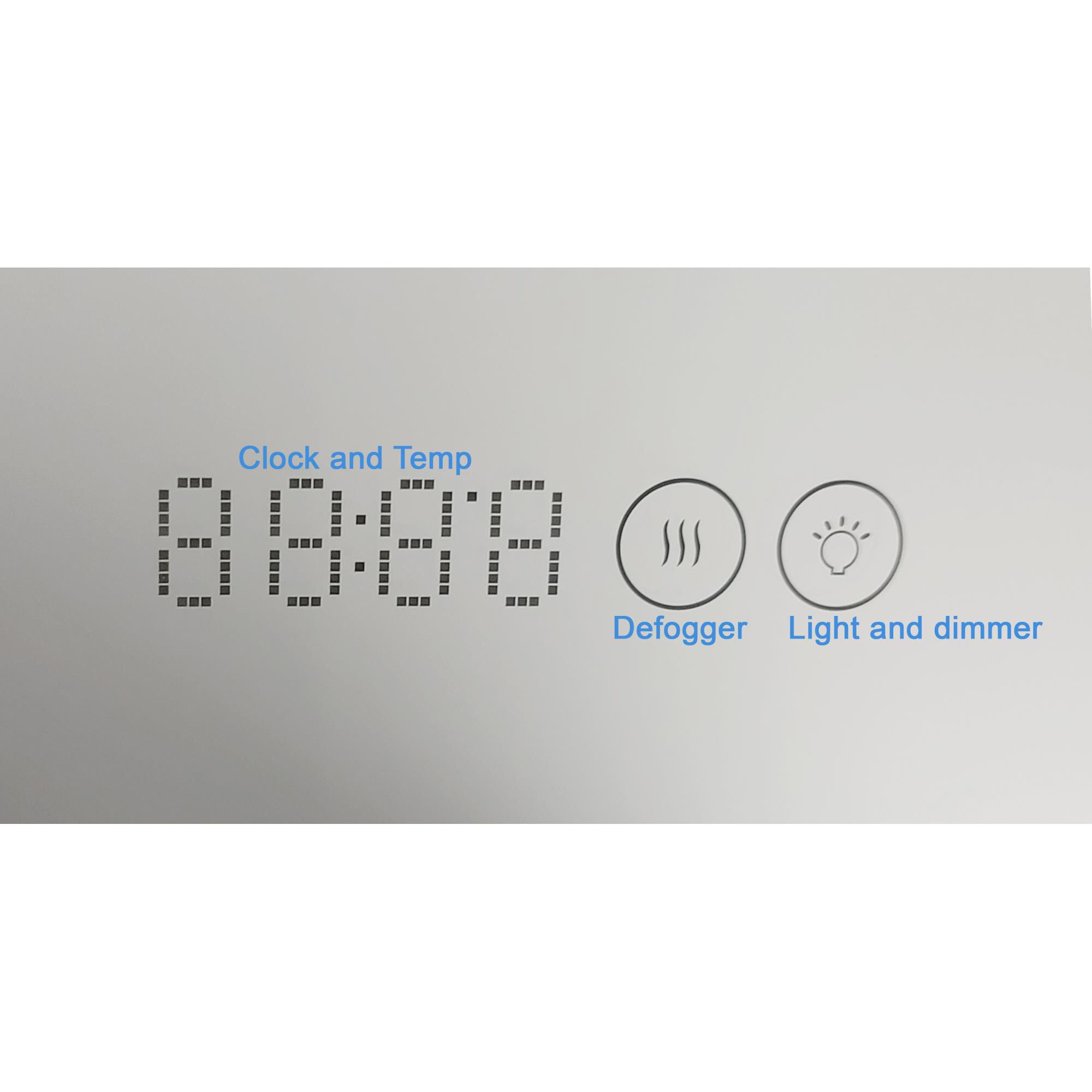 Luka LED Lighted Mirrors by Decor Wonderland