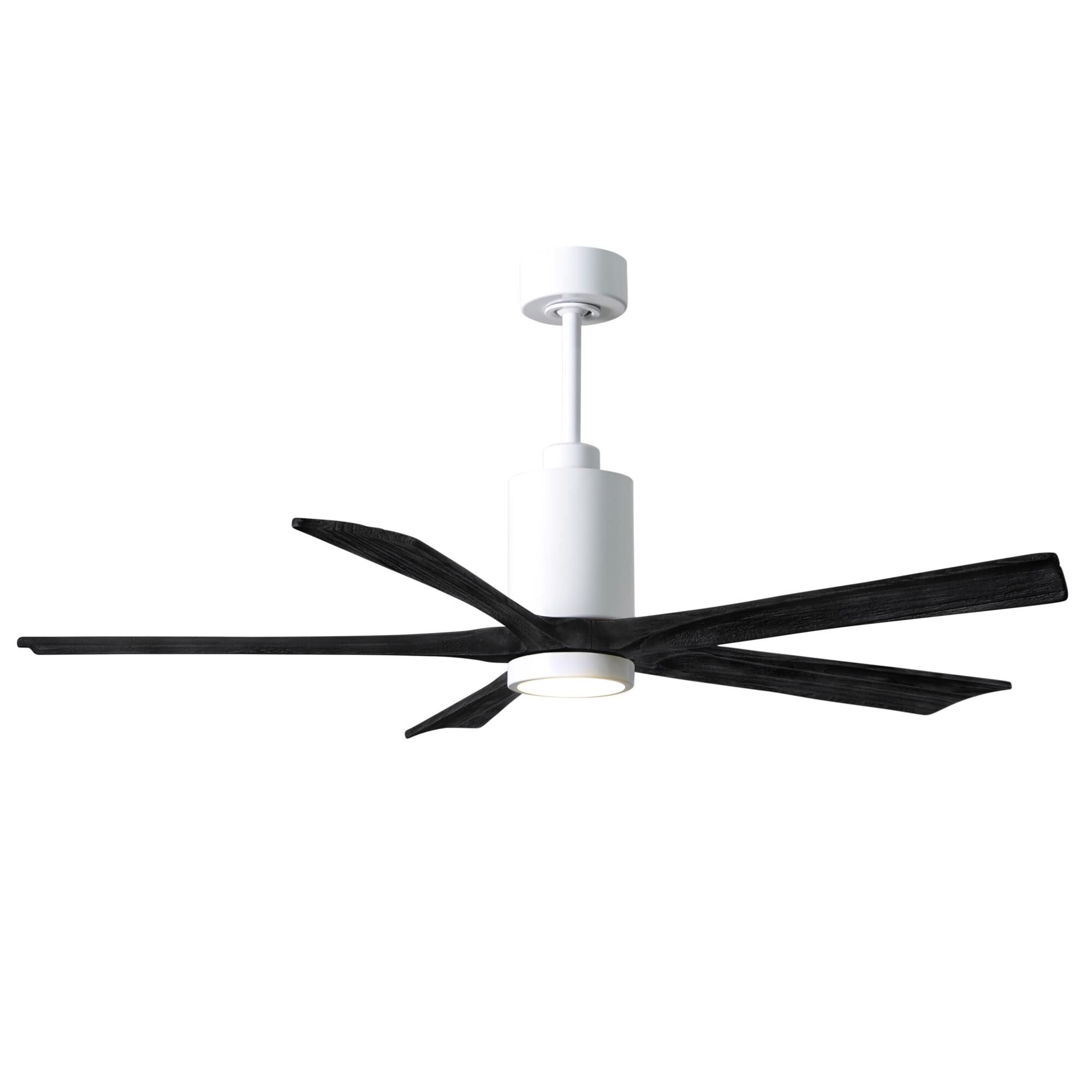 Patricia 60 Inch Ceiling Fan with Light Kit by Matthews Fan Company