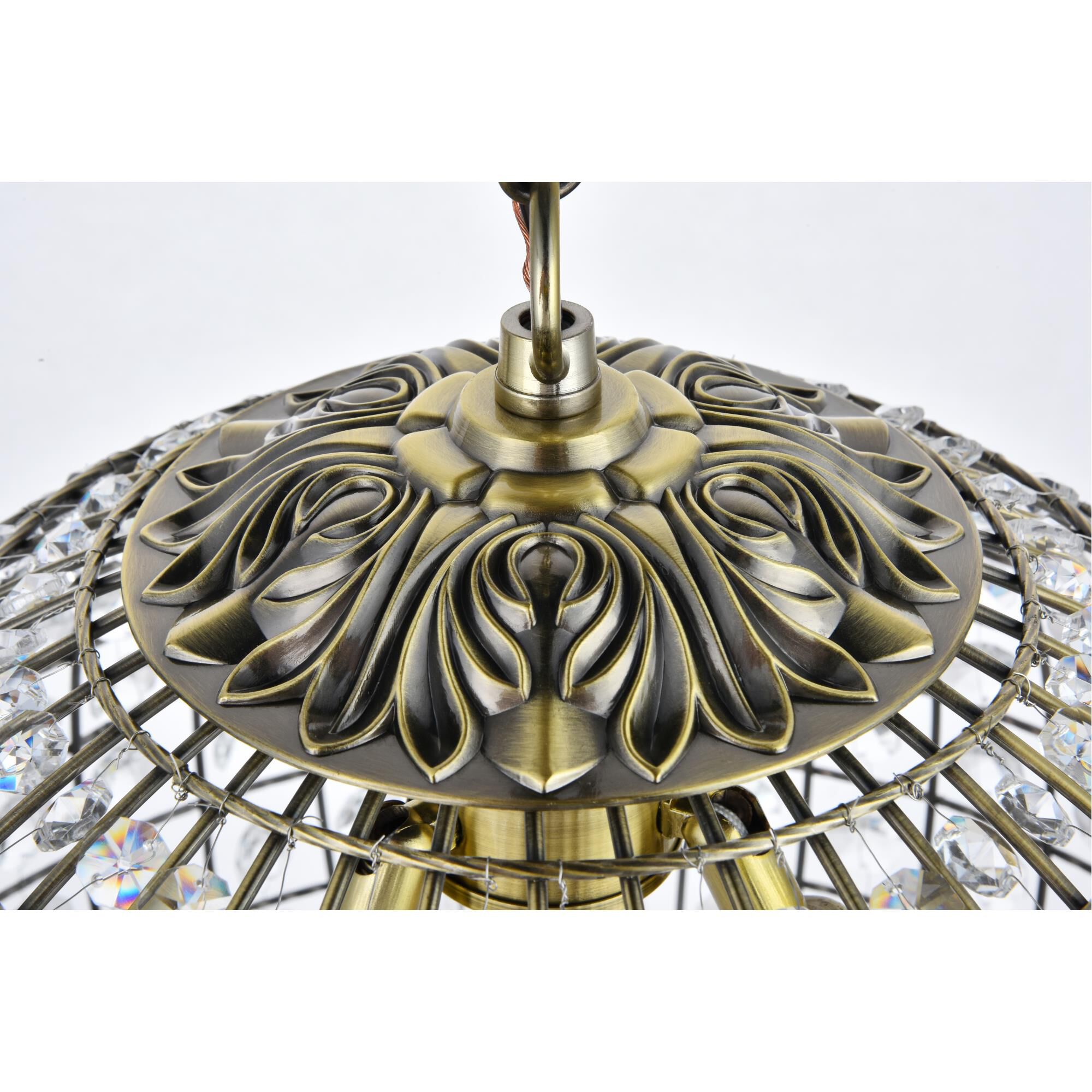 Earlene 16 Inch Large Pendant by Elegant Lighting