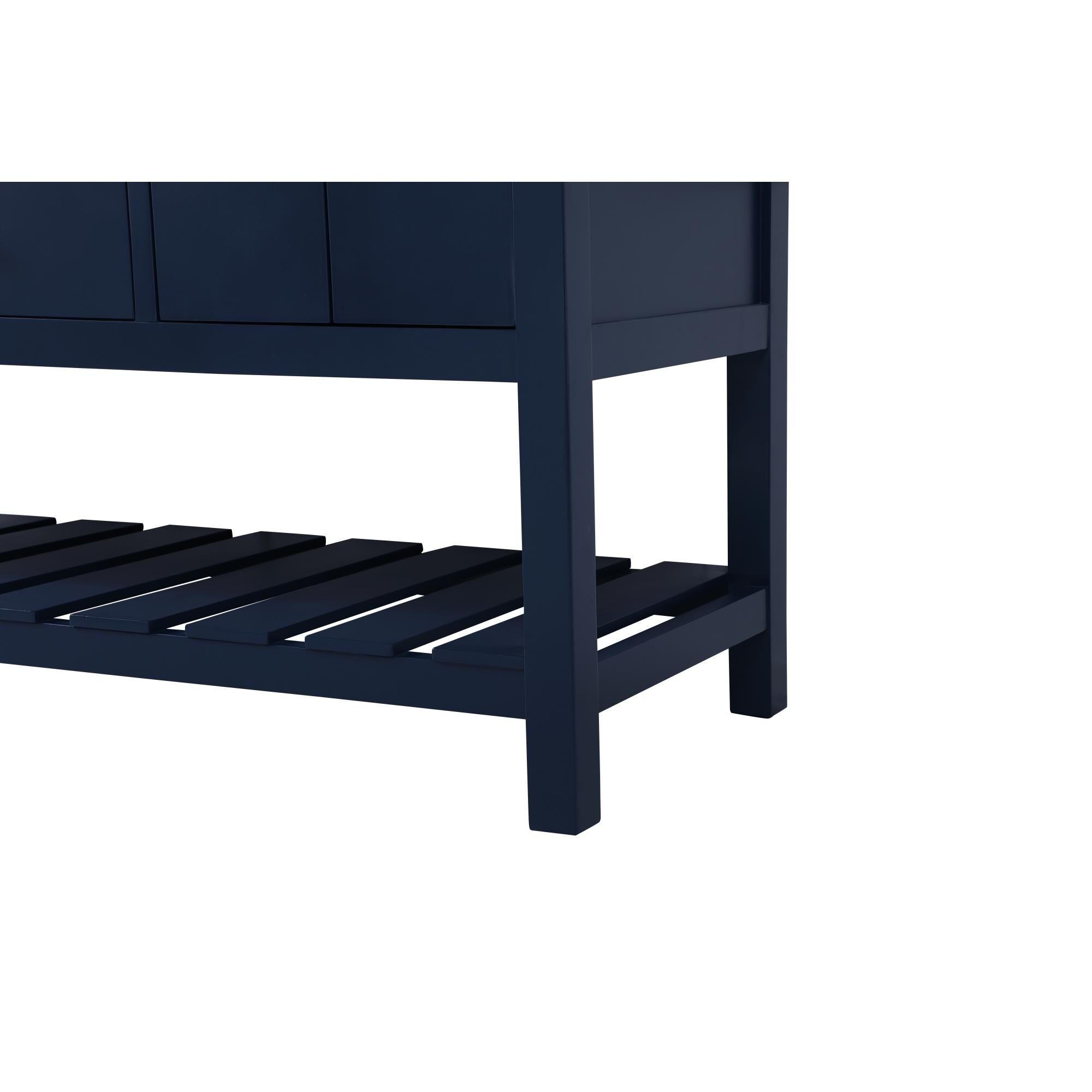 Shown in Blue finish